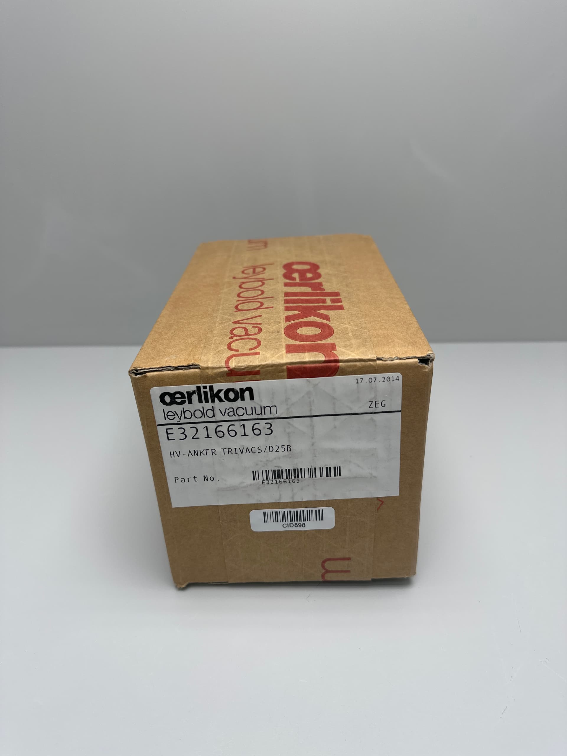 Oerlikon Leybold Vacuum E32166163 HV-Anker Trivac S/D25B Rotor
