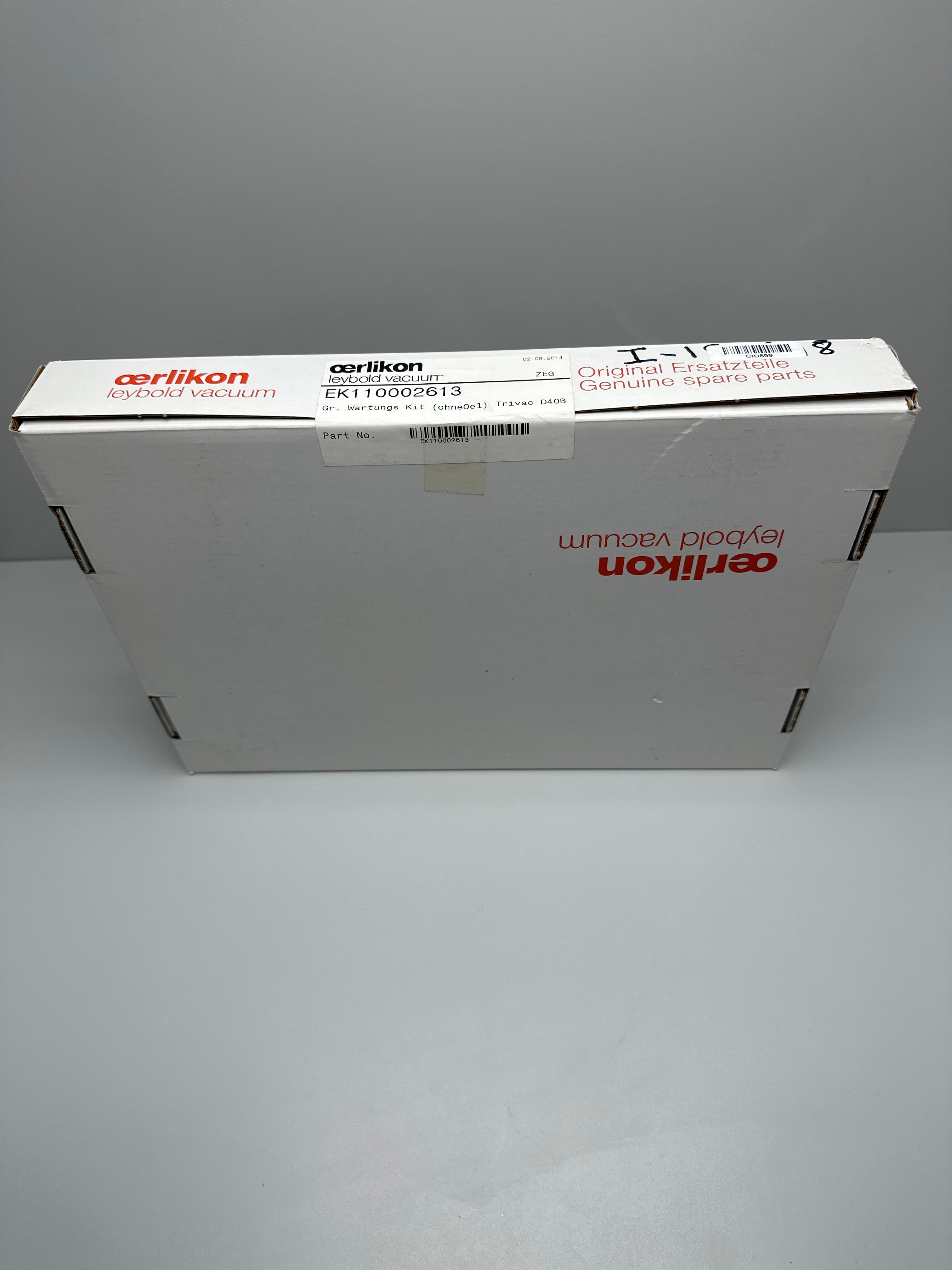 Oerlikon Leybold Vacuum EK110002613 Trivac D40B Major Maintenance Kit (No Oil)