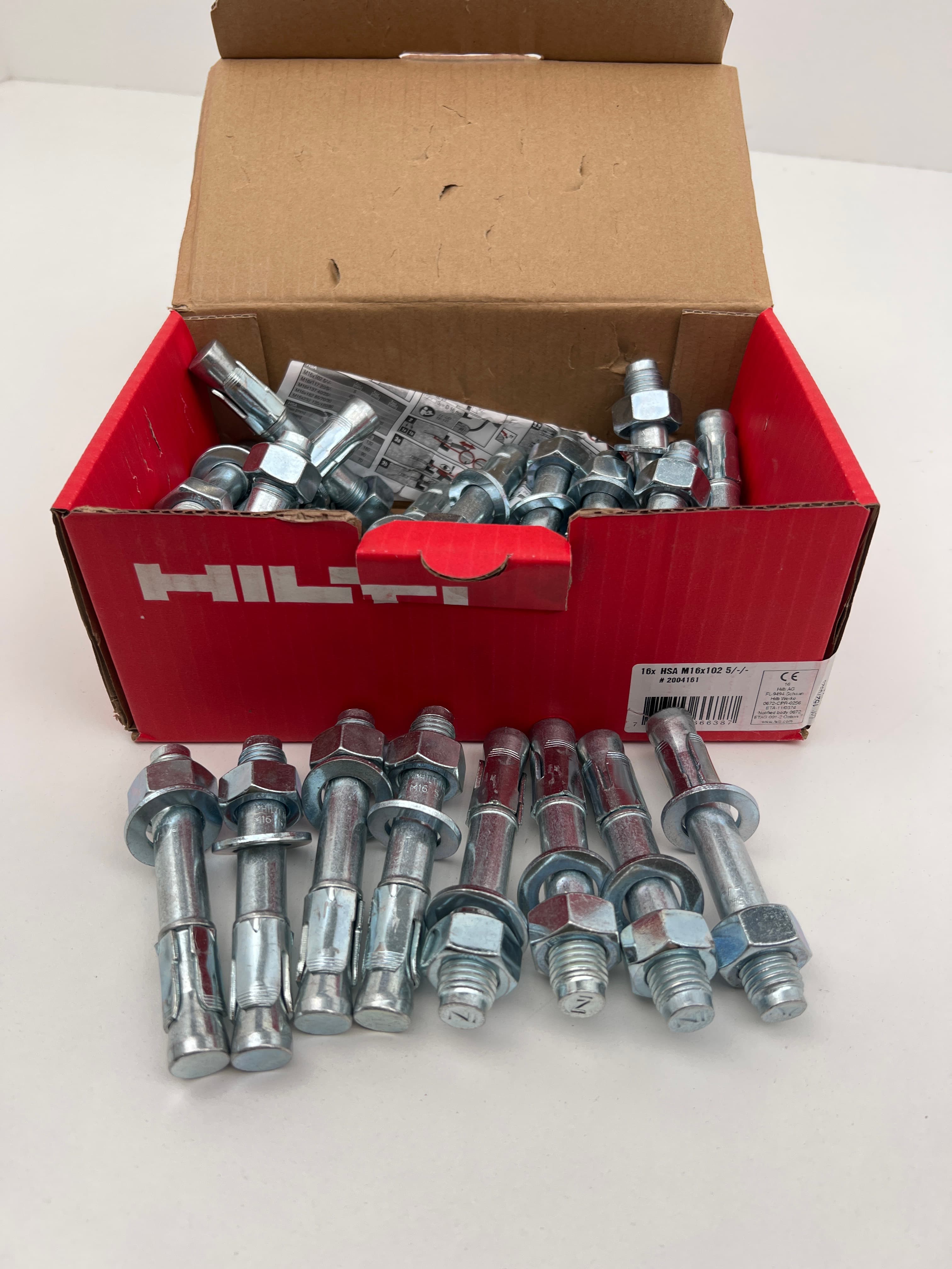 Hilti HSA M16x102 5/-/- #2004161 High Performance Expansion Wedge Anchor