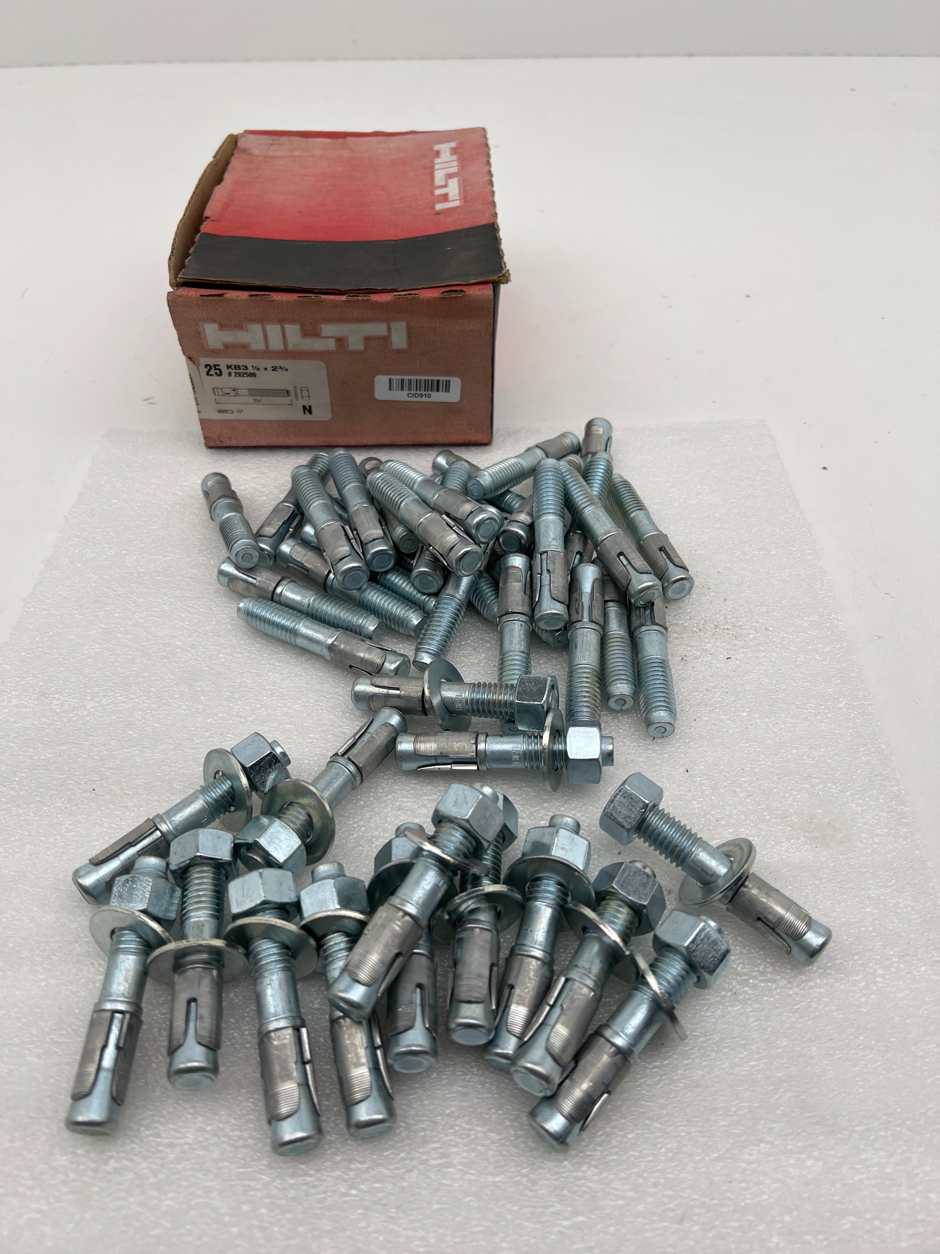 Hilti KB3 282509 1/2" x 2-3/4" Stud Anchor