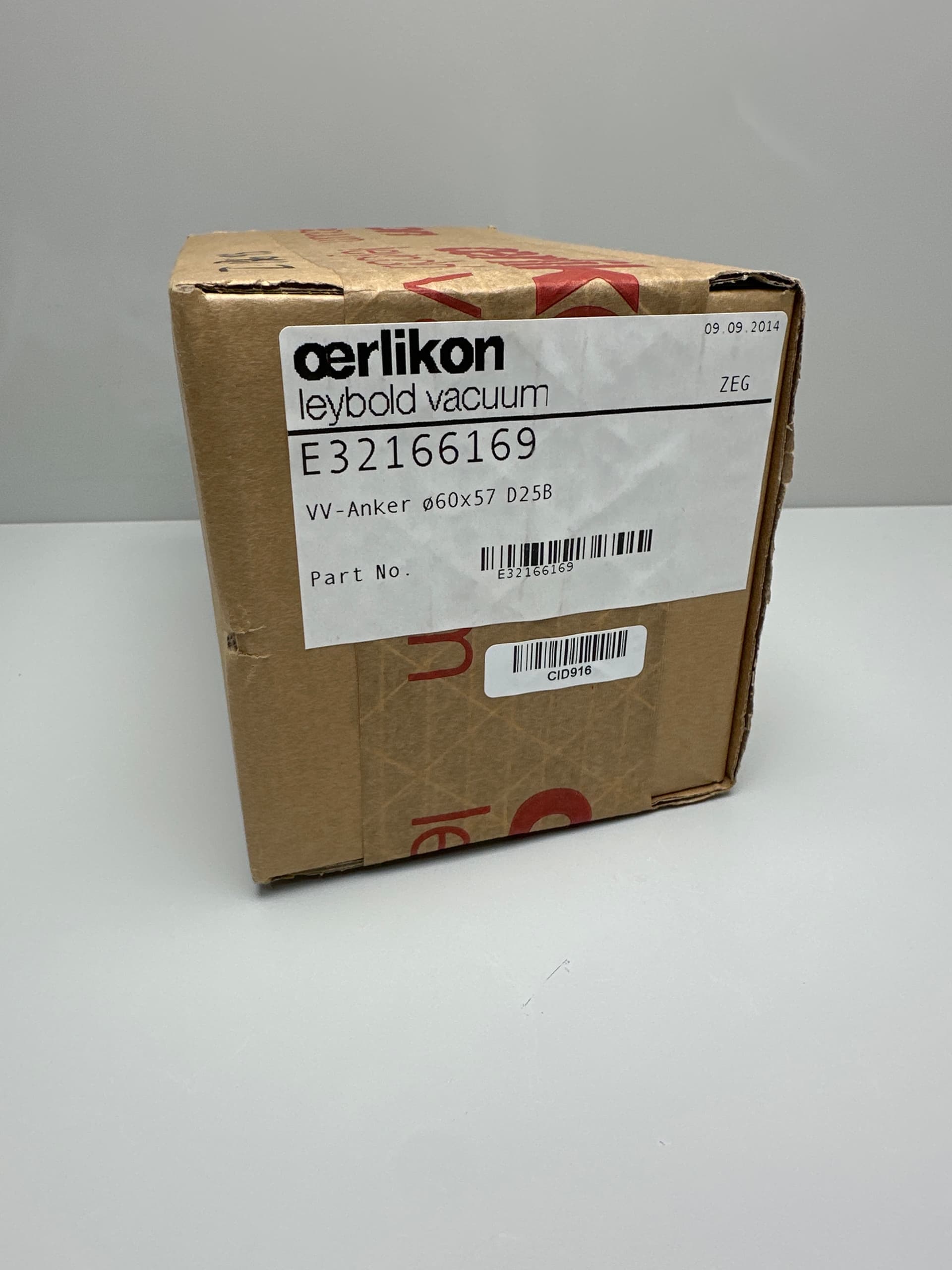 Oerlikon Leybold Vacuum E32166169 VV-Anker Deg.60x57 D25B Rotor