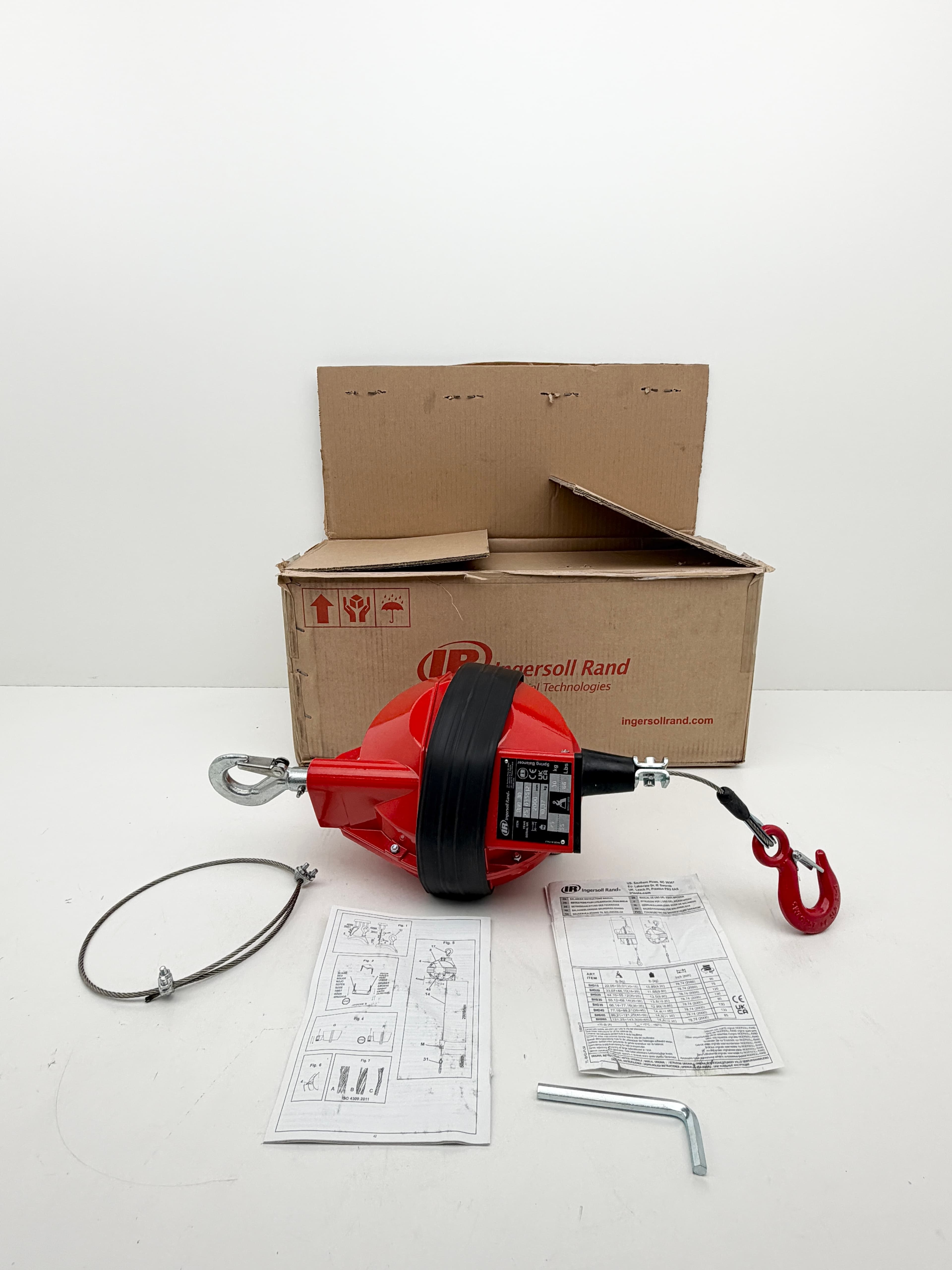 Ingersoll Rand BHD-30 Heavy Duty Spring Tool Balancer 55-66 lb