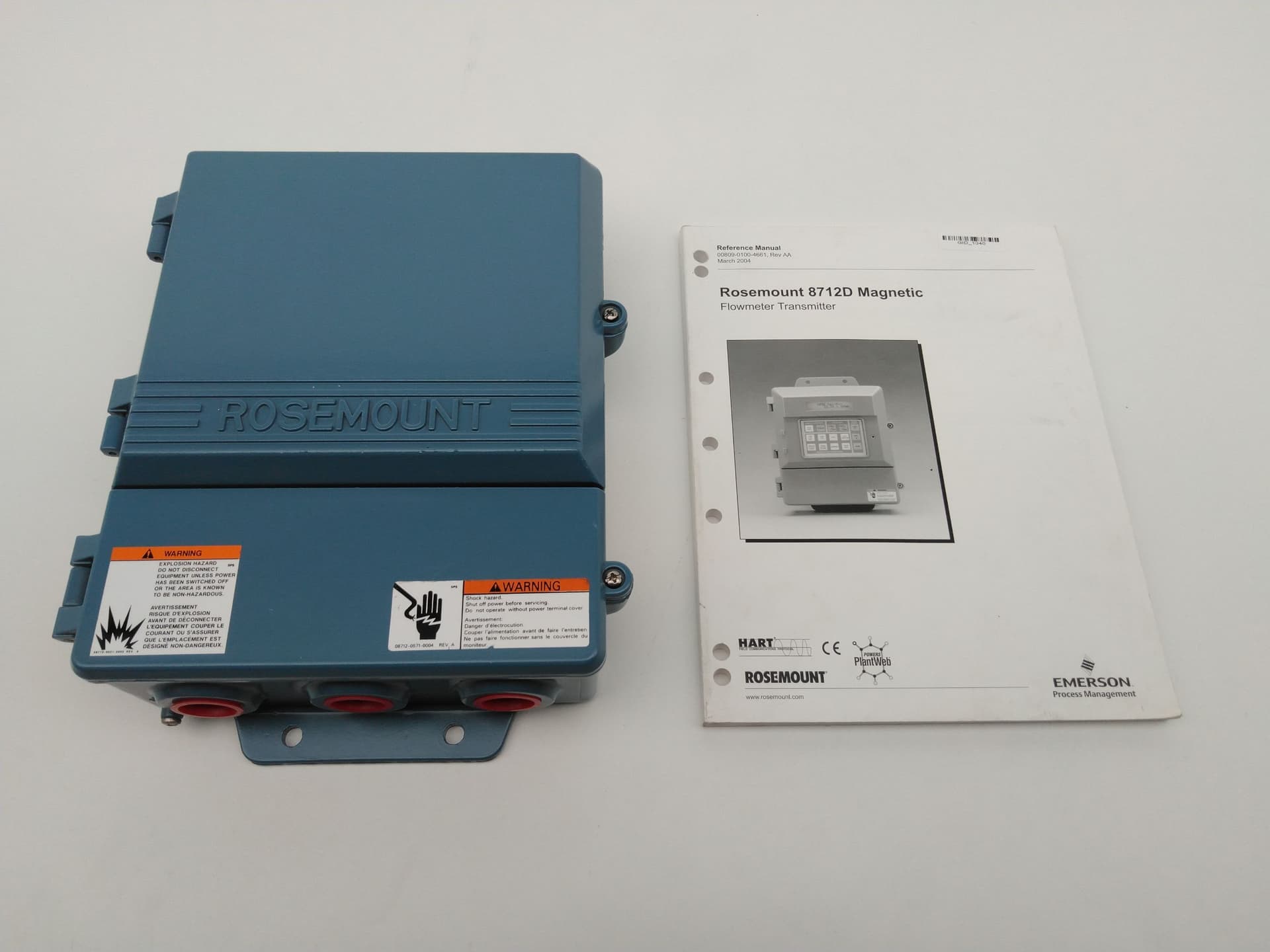 Rosemount 8712DR12N0 Magnetic Flowmeter Transmitter