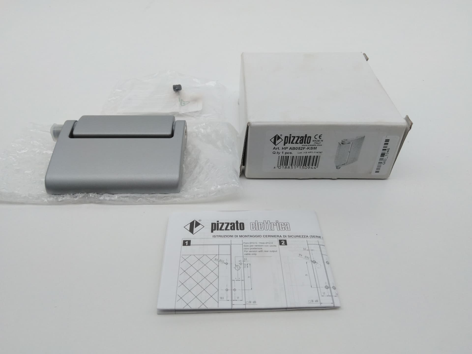 Pizzato HP AB052F-KSM Safety Hinge Switch