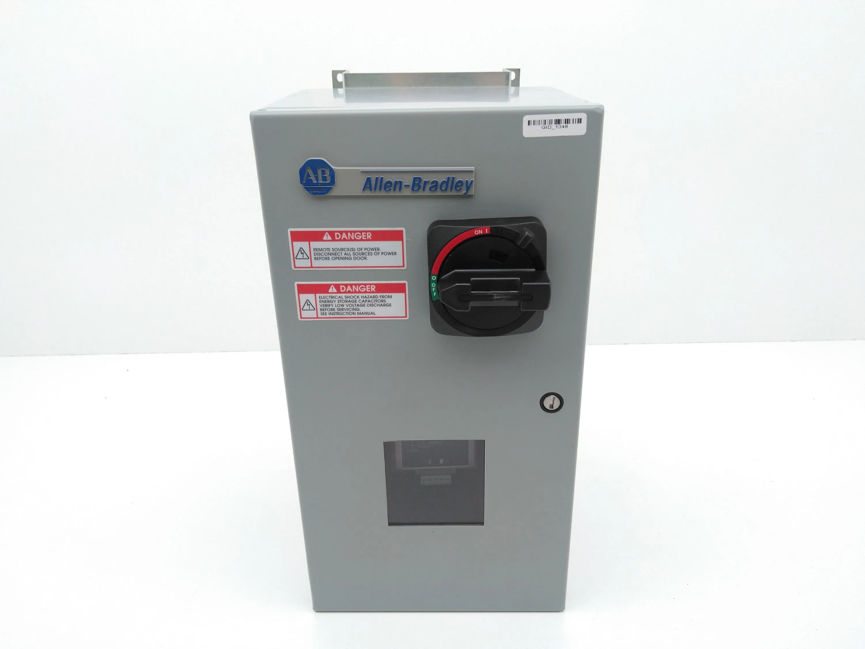 Allen-Bradley 160-AA04PS1-AF-DN2C-DSX-EMC VFD, 1HP, 230VAC w/ Custom Enclosure