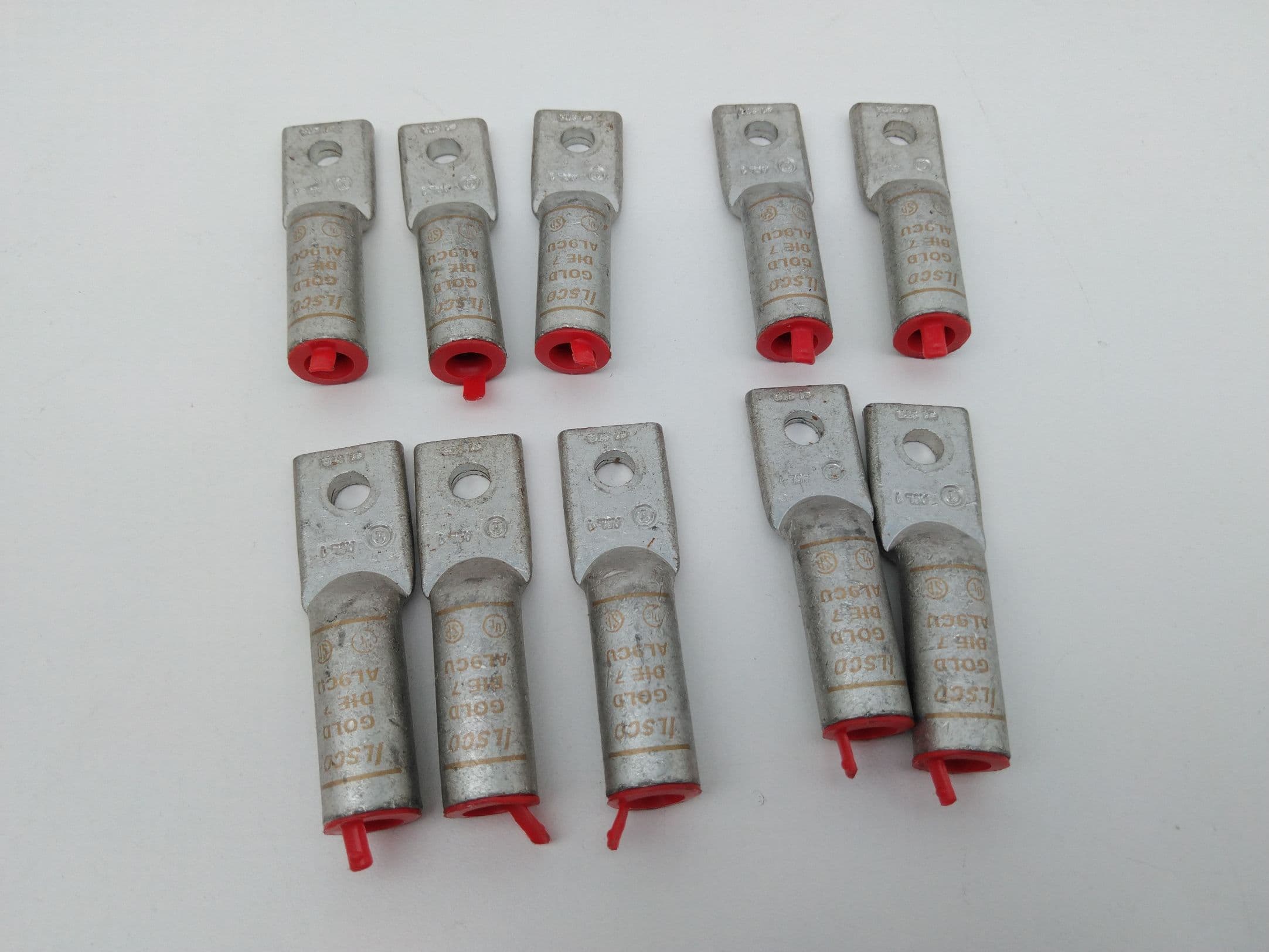 Ilsco ACL-1 Compression Lug, AL, 1 AWG, 1/2" Bolt