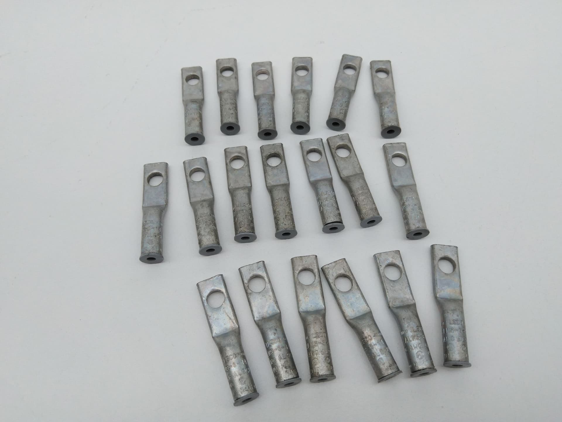 Ilsco ALNS-6-14 Compression Lug, 6AWG, 1/4" Hole