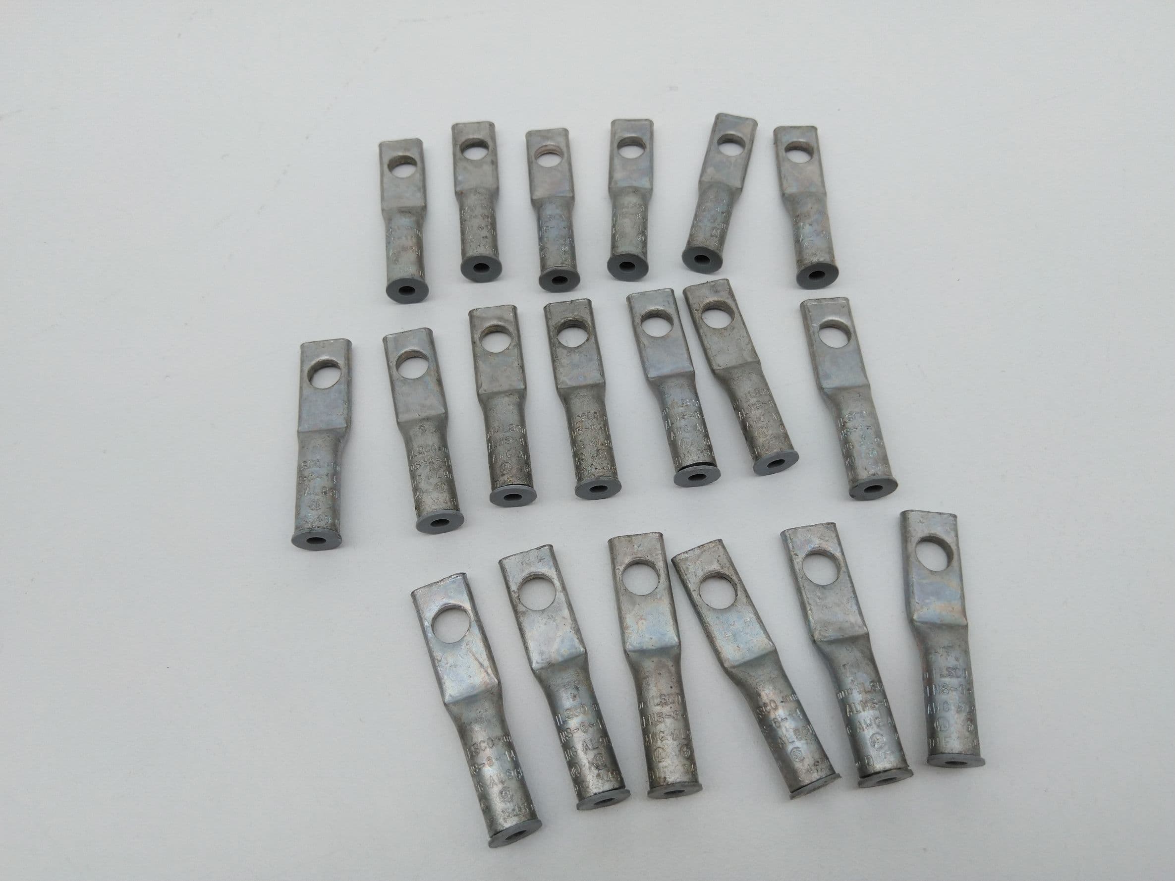 Ilsco ALNS-6-14 Compression Lug, 6AWG, 1/4" Hole