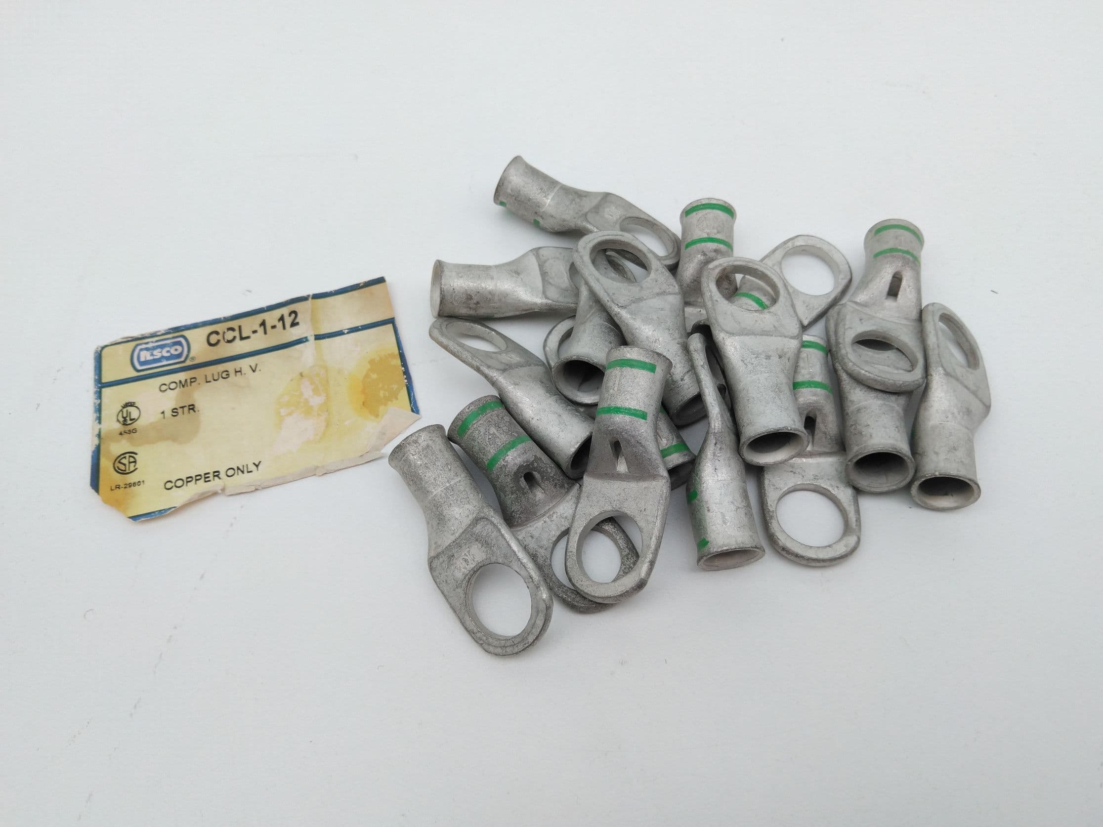 Ilsco CCL-1-12 Compression Lug, 1AWG, 1/2" Hole
