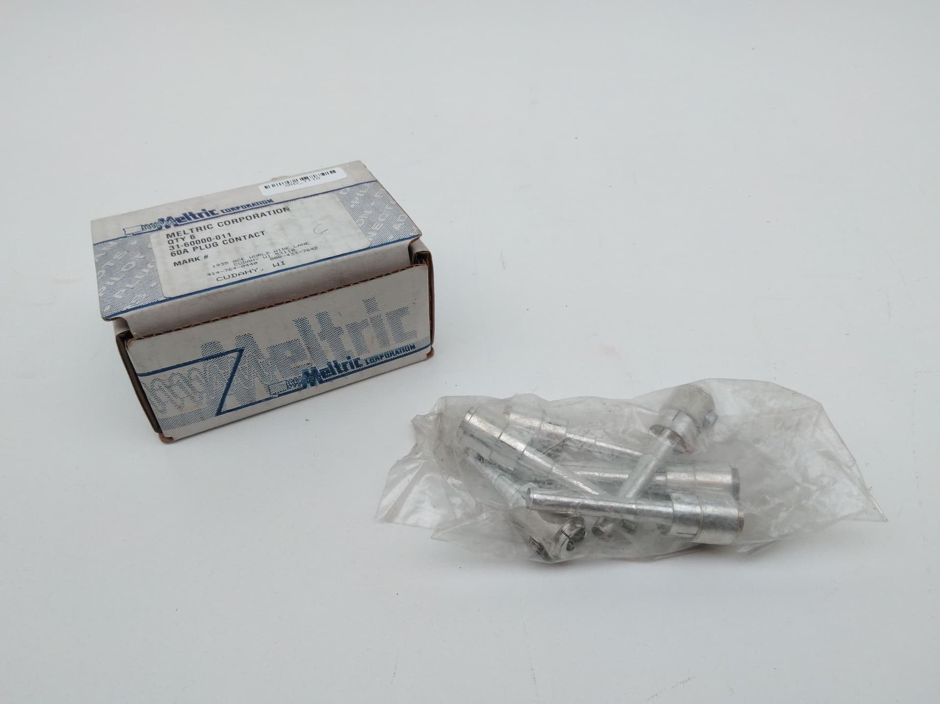 Meltric Corp 61-6A011 60A Plug Contact
