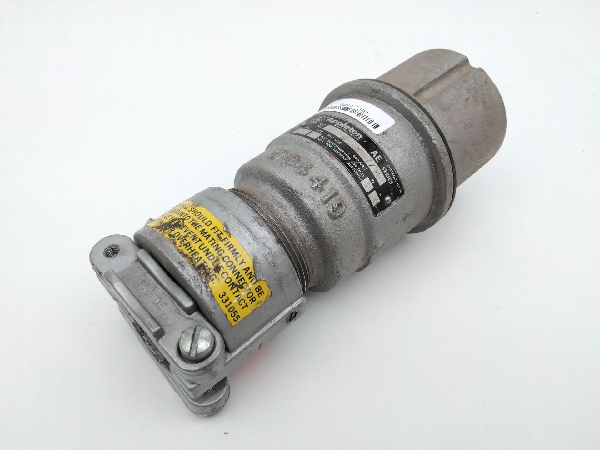Appleton AEP6352 Weather Proof Plug, 60A ,3W, 3PH