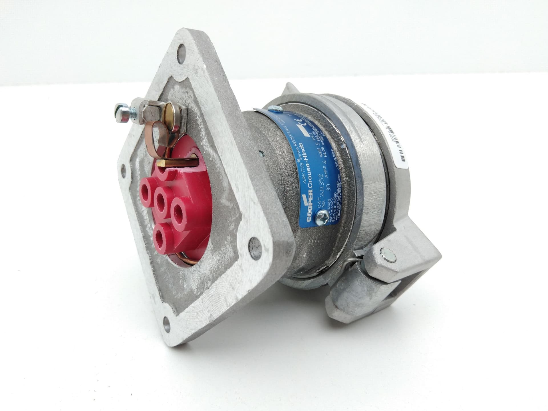 Cooper Crouse-Hinds AR352 Receptacle, 30amp,4 Wire ,5 pole