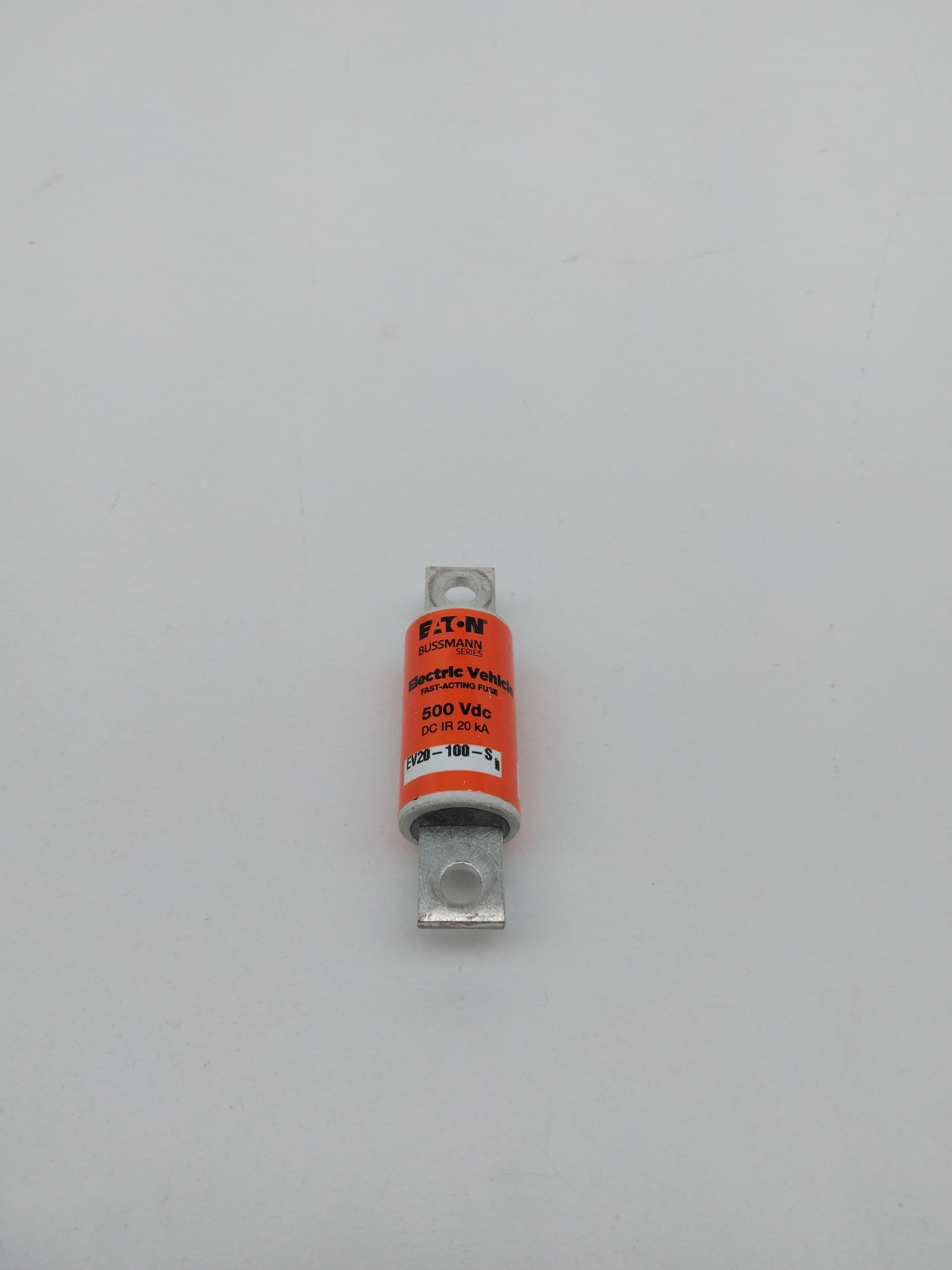 Eaton Bussmann EV20-100-S Electric Vehicle Fast Acting Fuse, 500VDC, DC IR 20kA