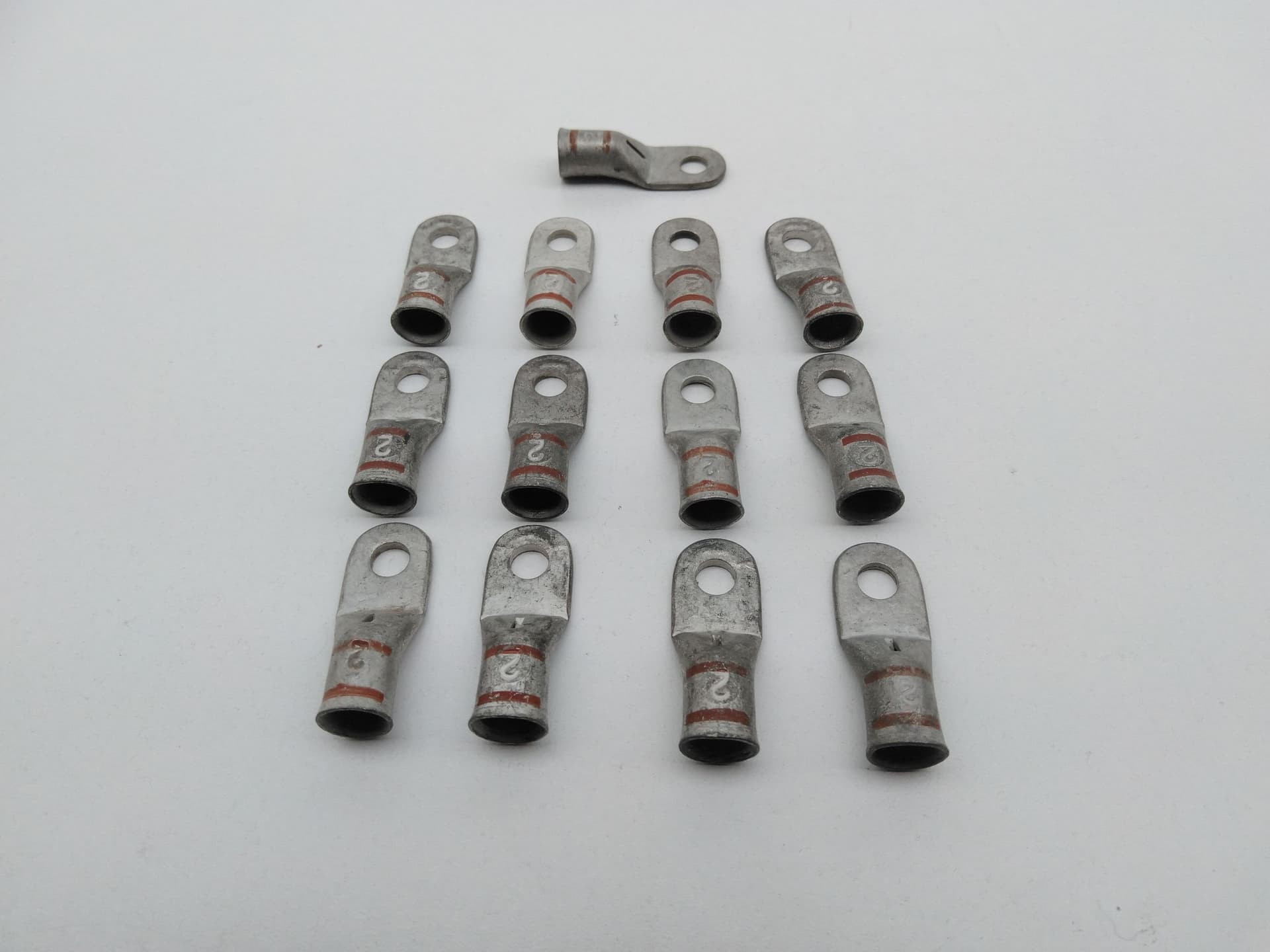 Ilsco CCL-2-14 Compression Terminal, 2AWG, 1/4" Stud