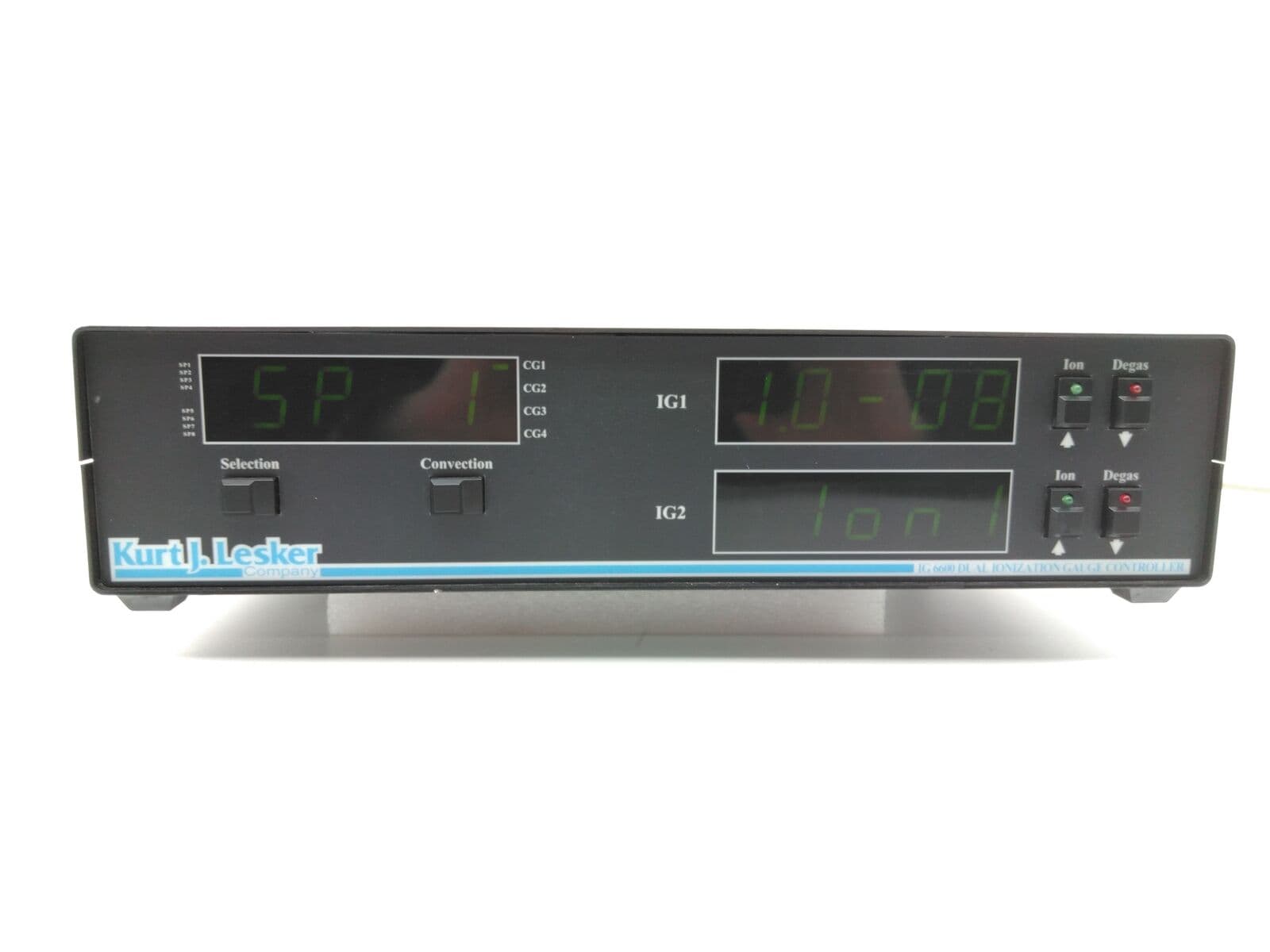 Kurt J Lesker IG 6600C Dual Ion Gauge Controller