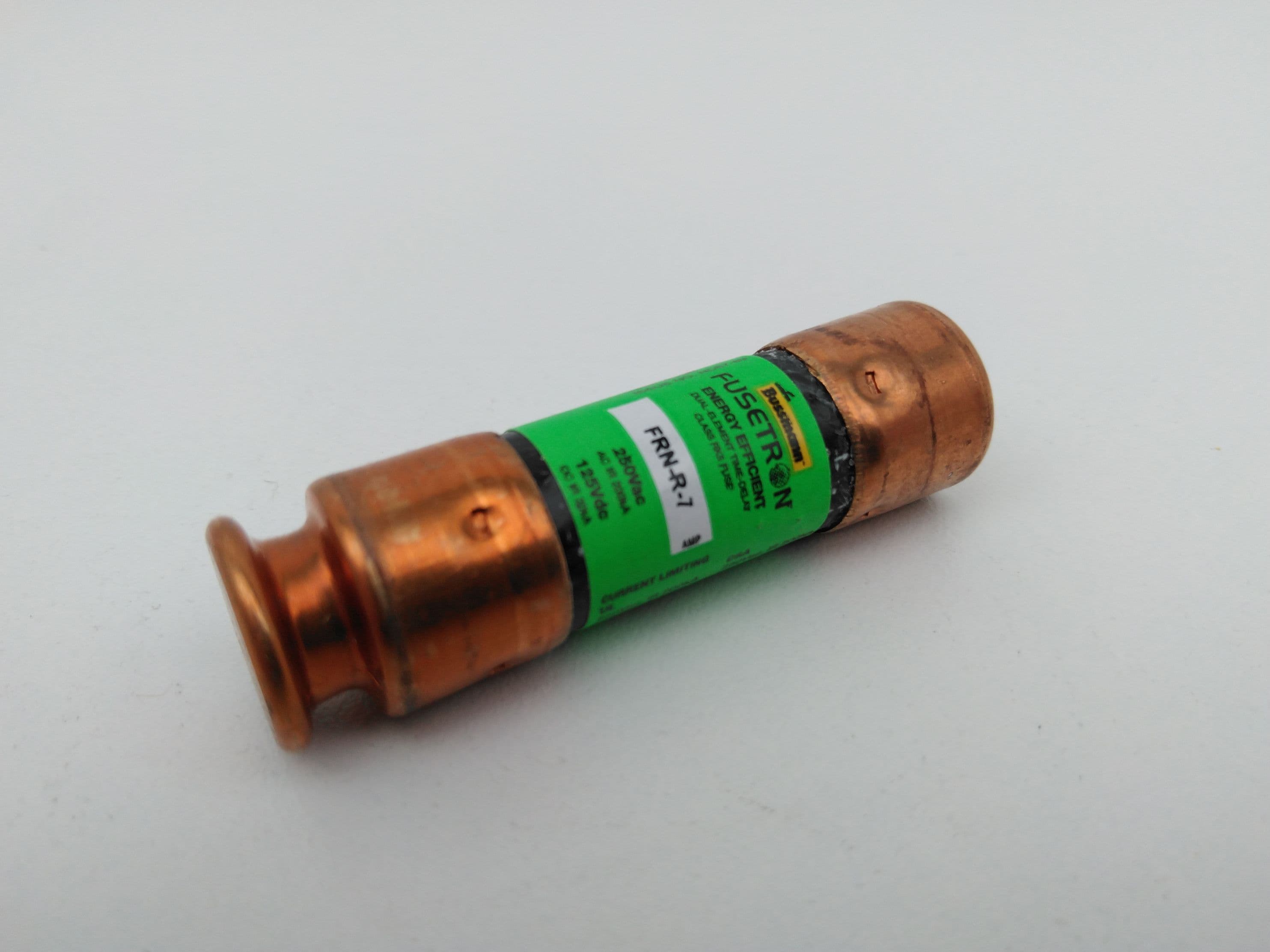 Bussmann FRN-R-7 Fusetron 7A 250V Dual Element Time Delay Class RK5 Fuse