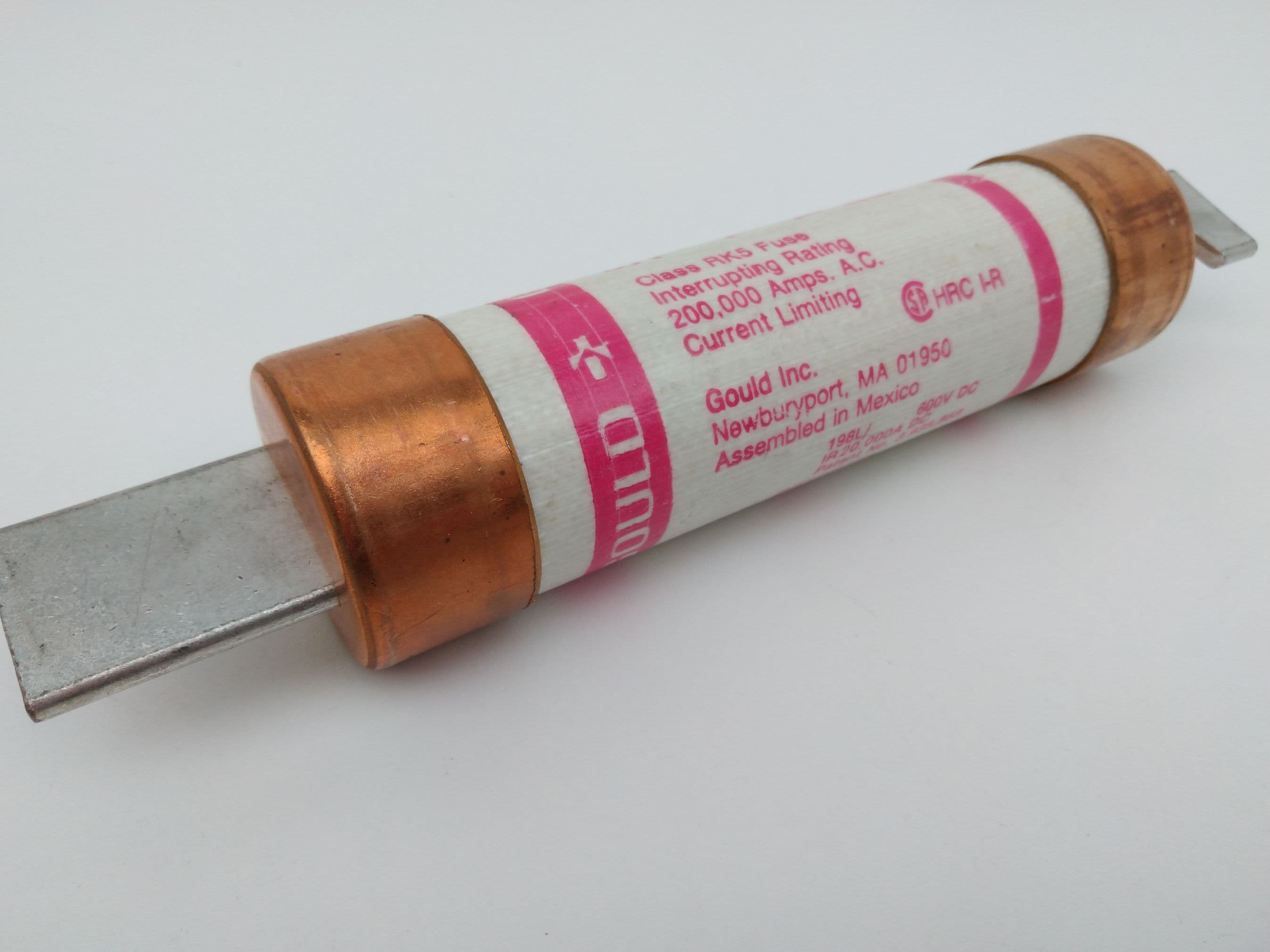 Gould Shawmut TRS200R Tri-onic 200A 600V Time Delay Class RK5 Fuse