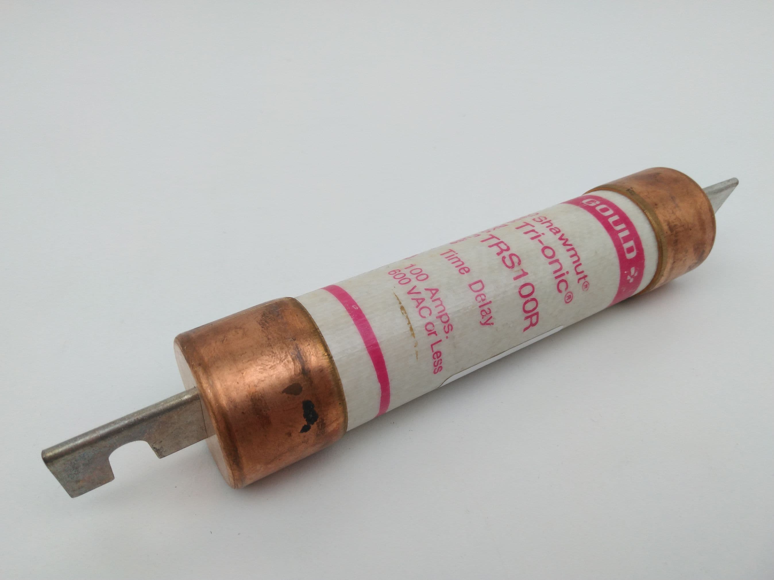 Gould Shawmut TRS100 Tri-onic 100A 600V Time Delay Class RK5 Fuse