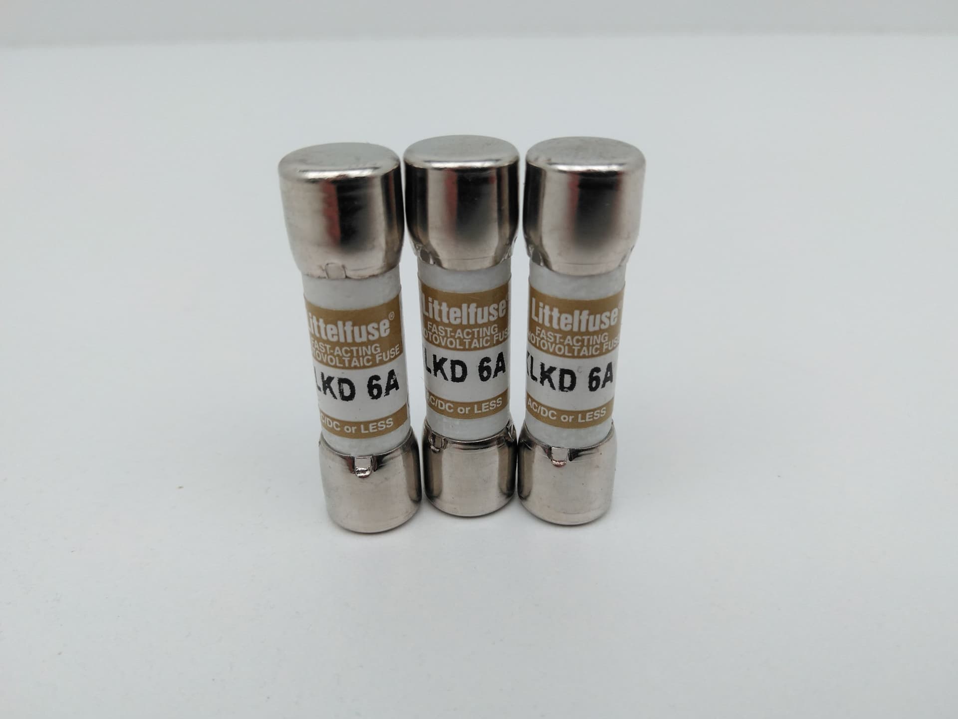 Littelfuse KLKD 6A 600V Fast-acting gPV Photovoltaic Fuses