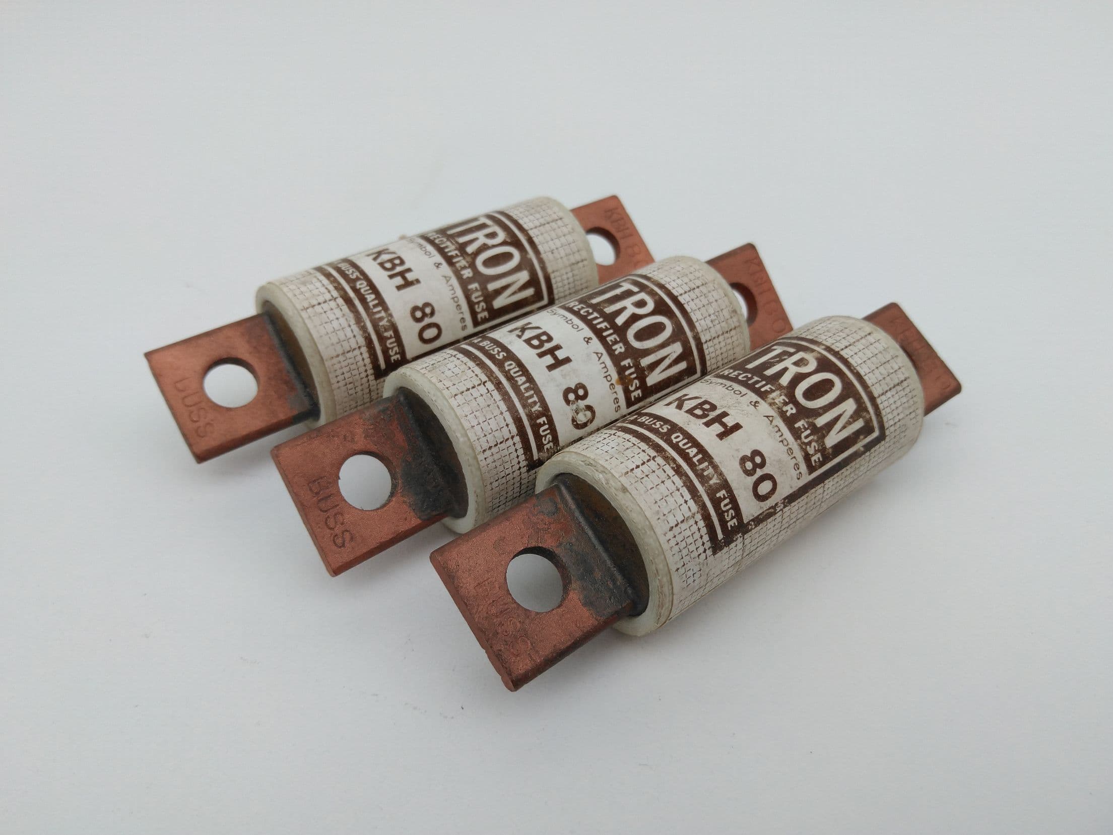 Bussmann KBH80 500V 80A Tron Rectifier Fuses