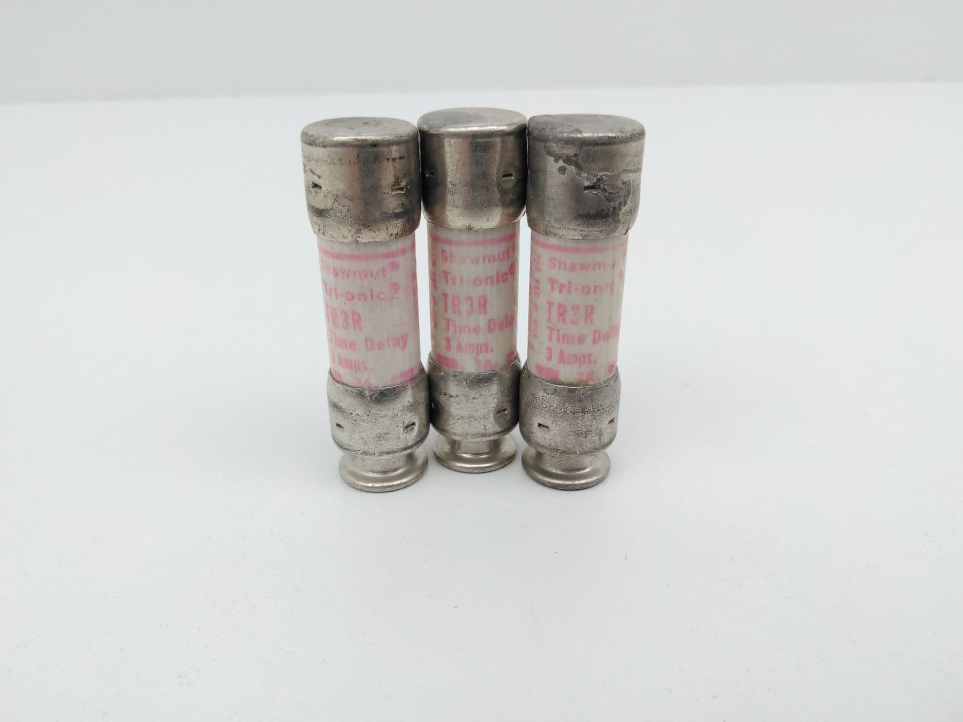 Mersen Ferraz Shawmut TR3R Tri-onic 250V 3A Time Delay Class RK5 Fuses