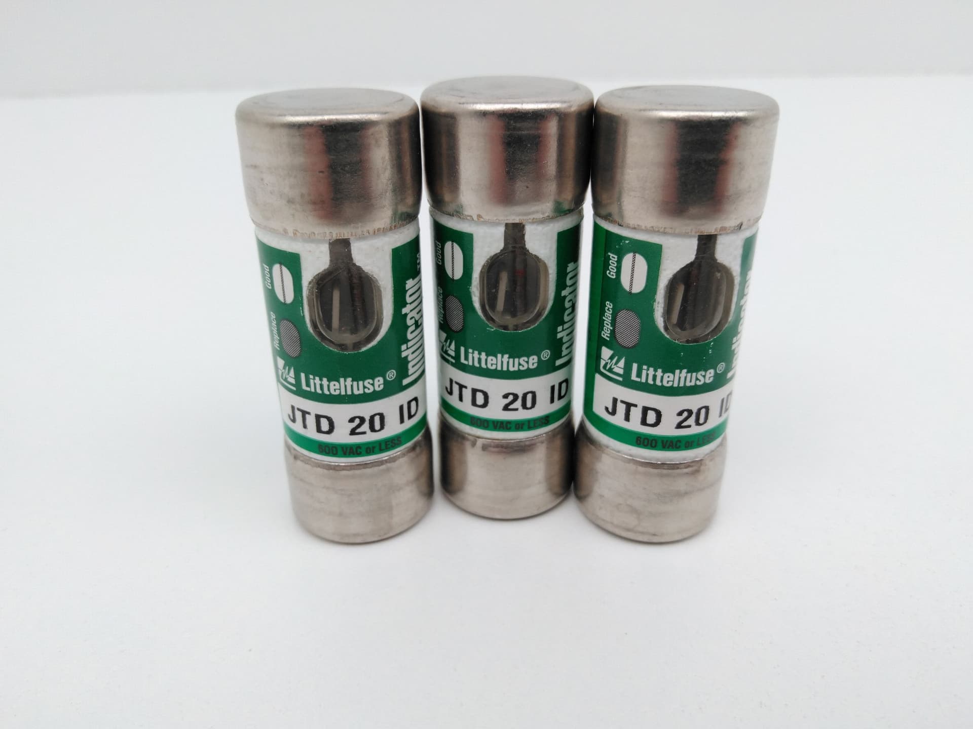 Littelfuse JTD20ID 20A 600V Time Delay Class J Fuses