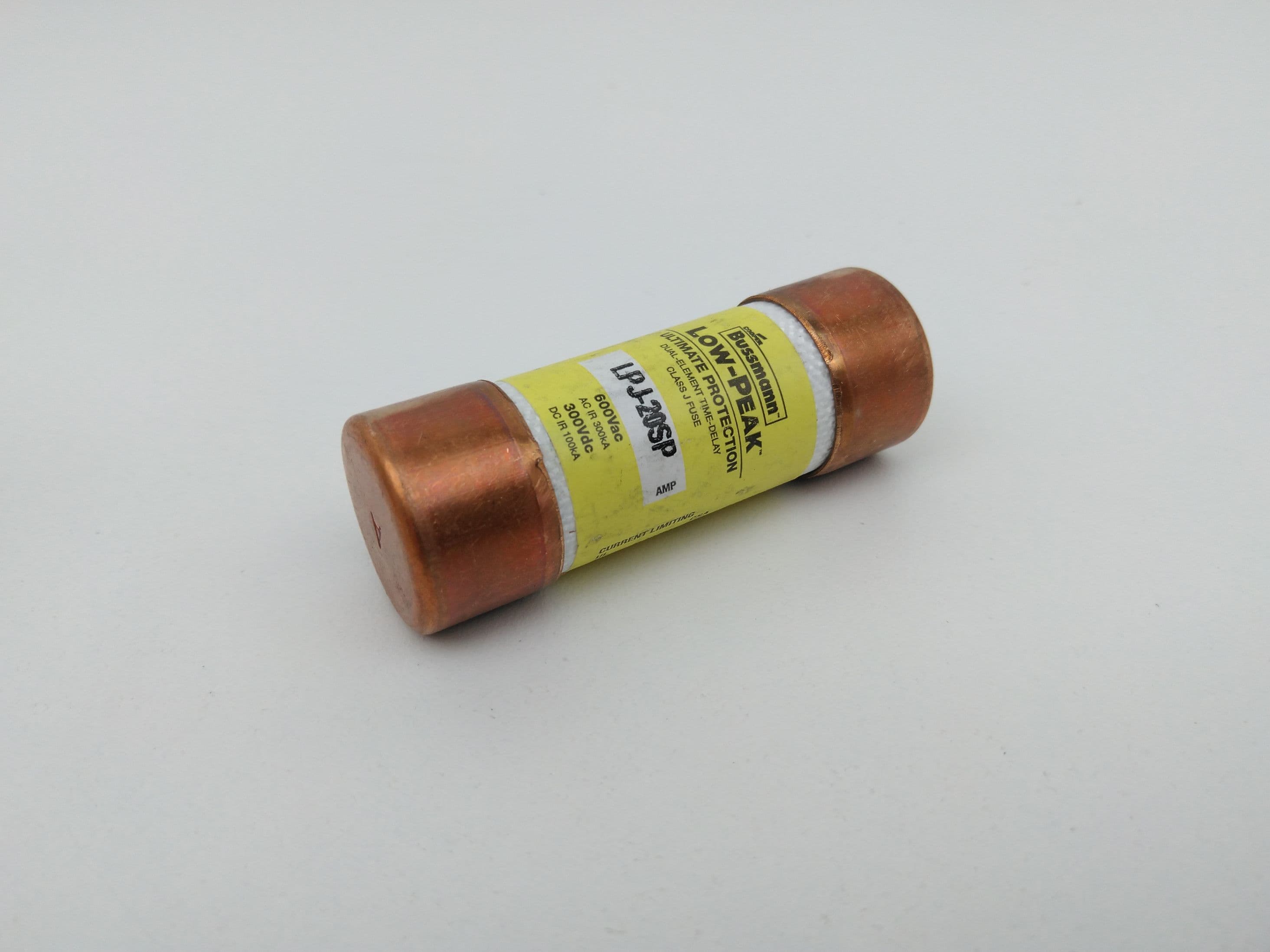 Bussmann LPJ-20SP Low-Peak 20A 600V Dual Element Time Delay Class J Fuses