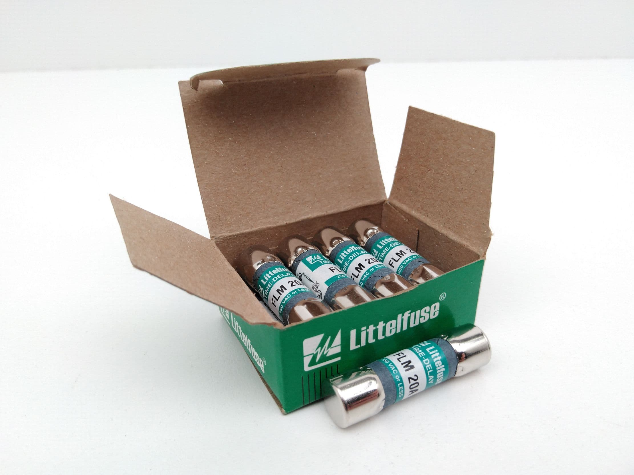 Littelfuse FLM20 250V 20A Time Delay Fuses