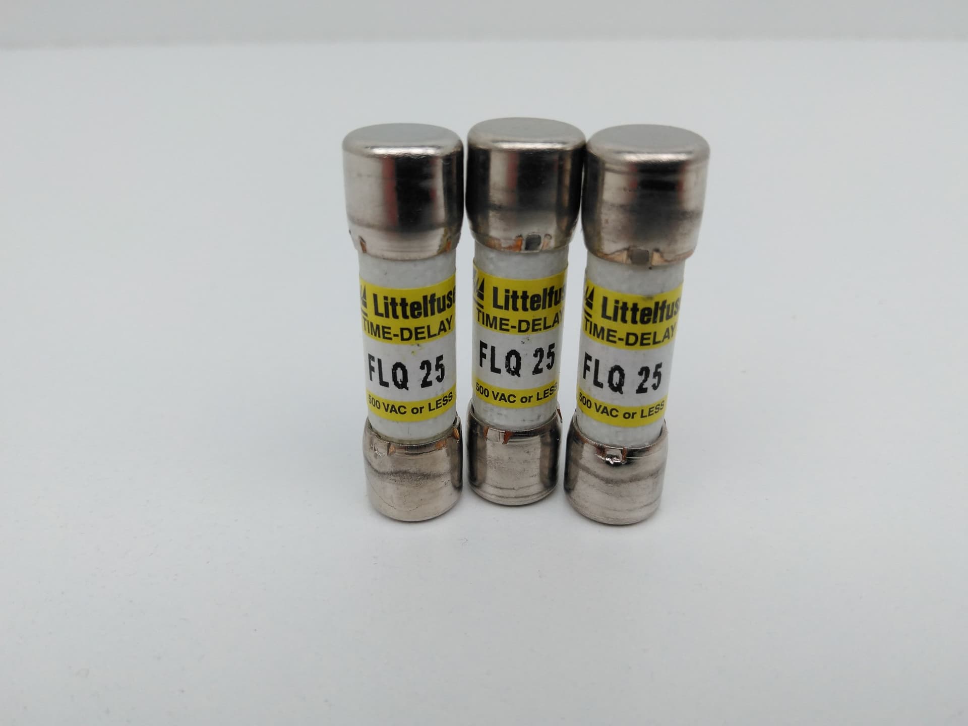 Littelfuse FLQ25 500V 25A Time Delay Fuses
