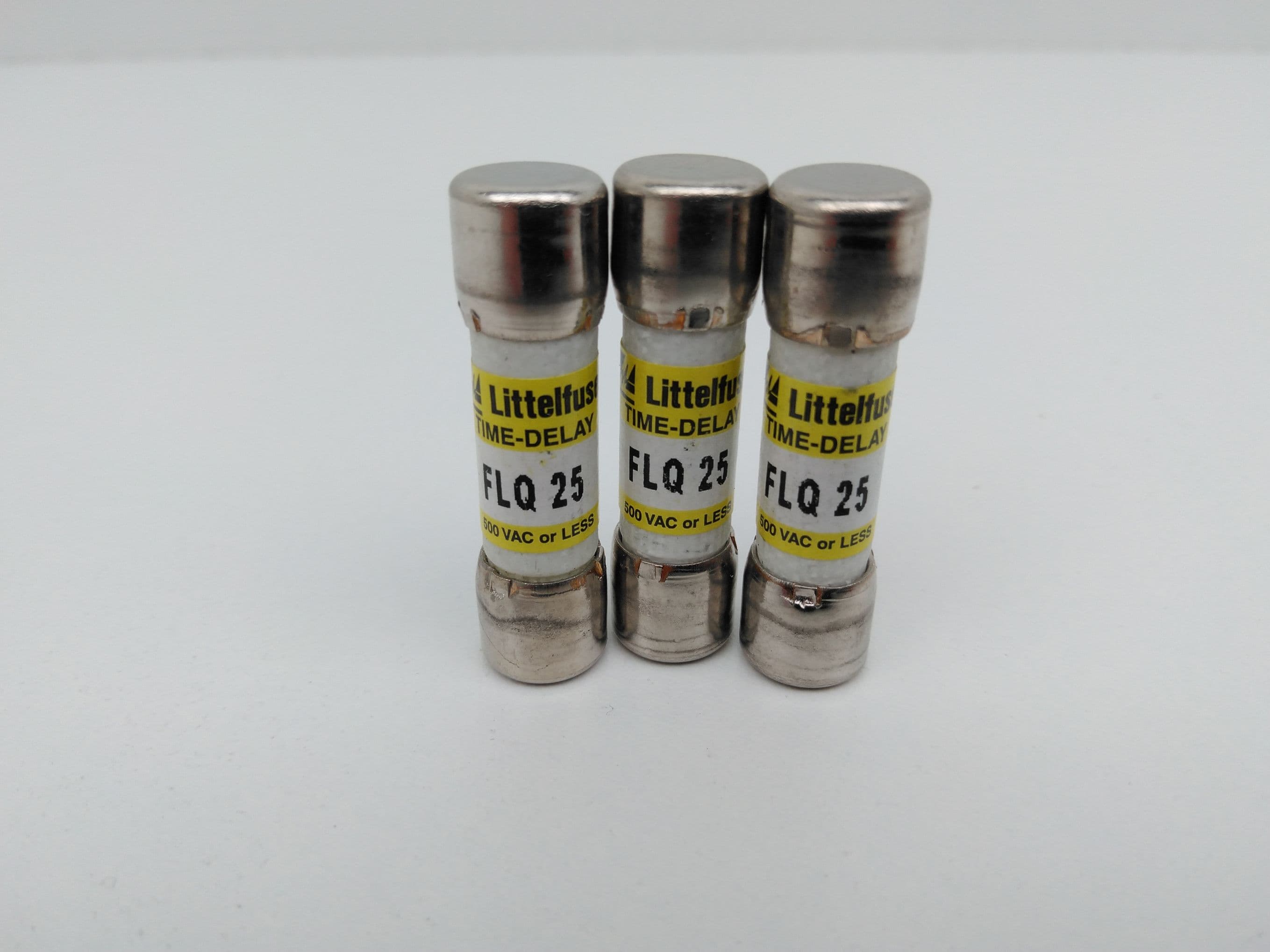 Littelfuse FLQ25 500V 25A Time Delay Fuses