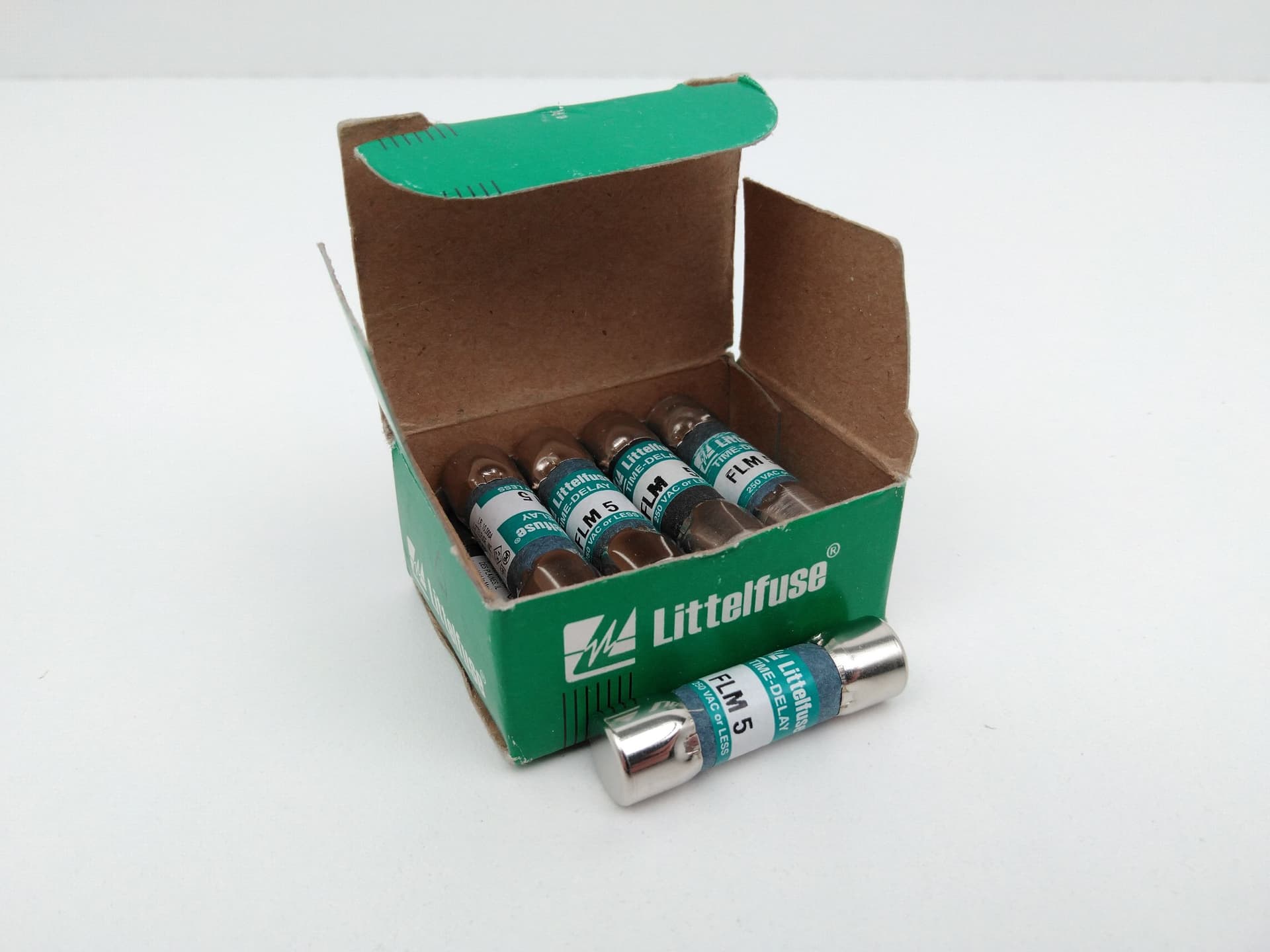 Littelfuse FLM5 250V 5A Time Delay Fuses