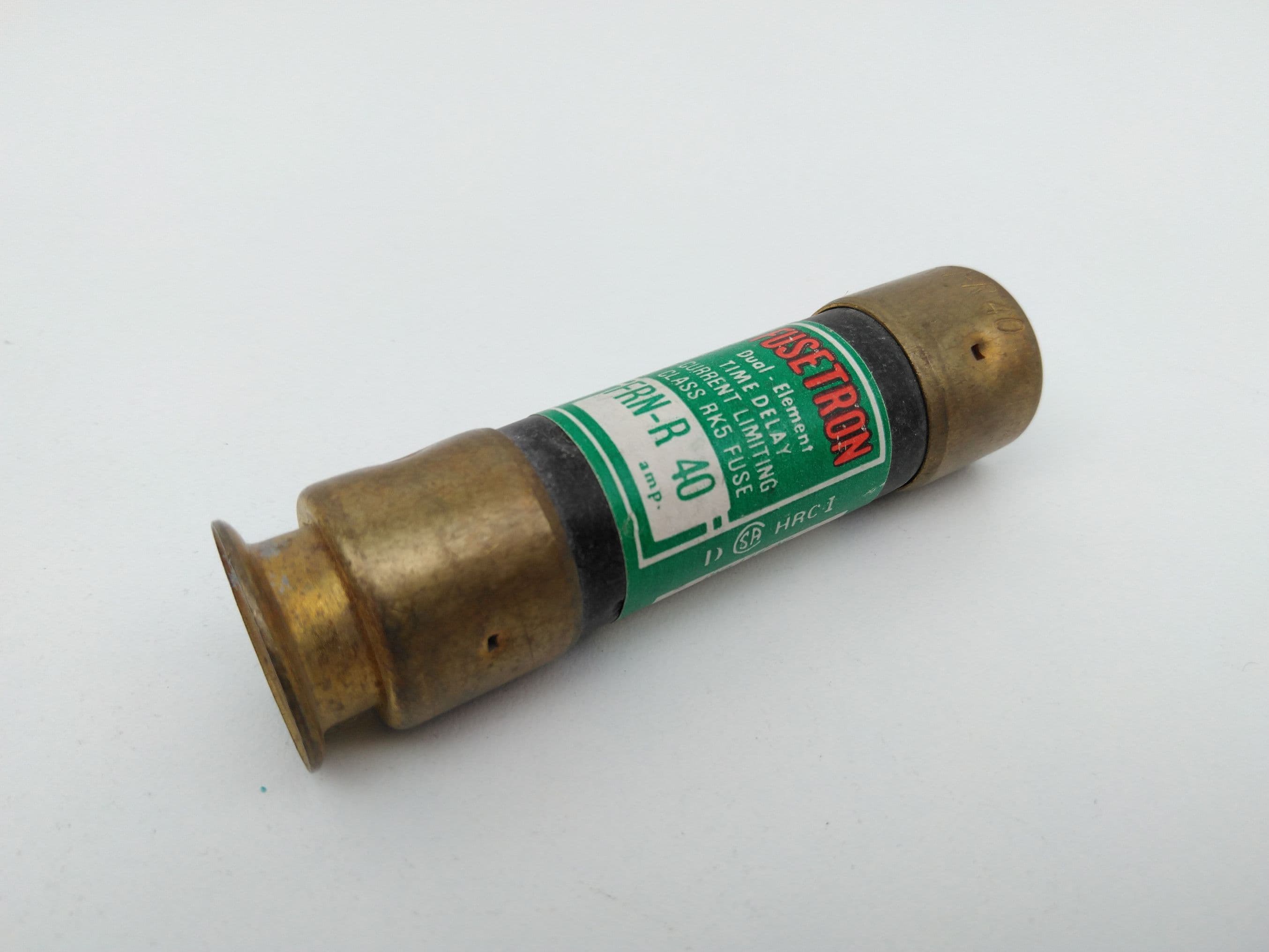 Bussmann FRN-R40 Fusetron 40A 250V Duel Element Time Delay Class RK5 Fuses