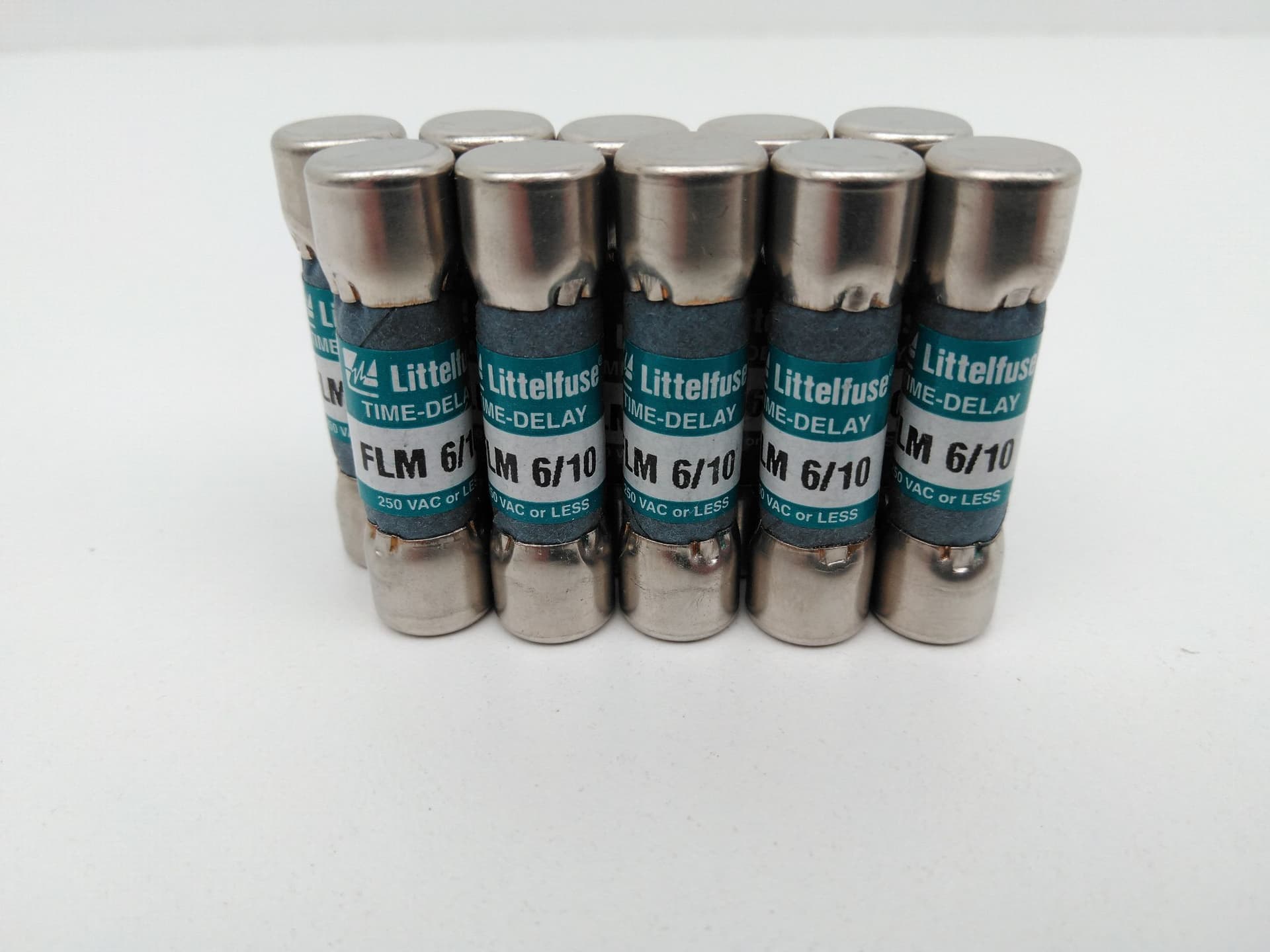 Littelfuse FLM 6/10 Time Delay 6/10A 250V Fuses