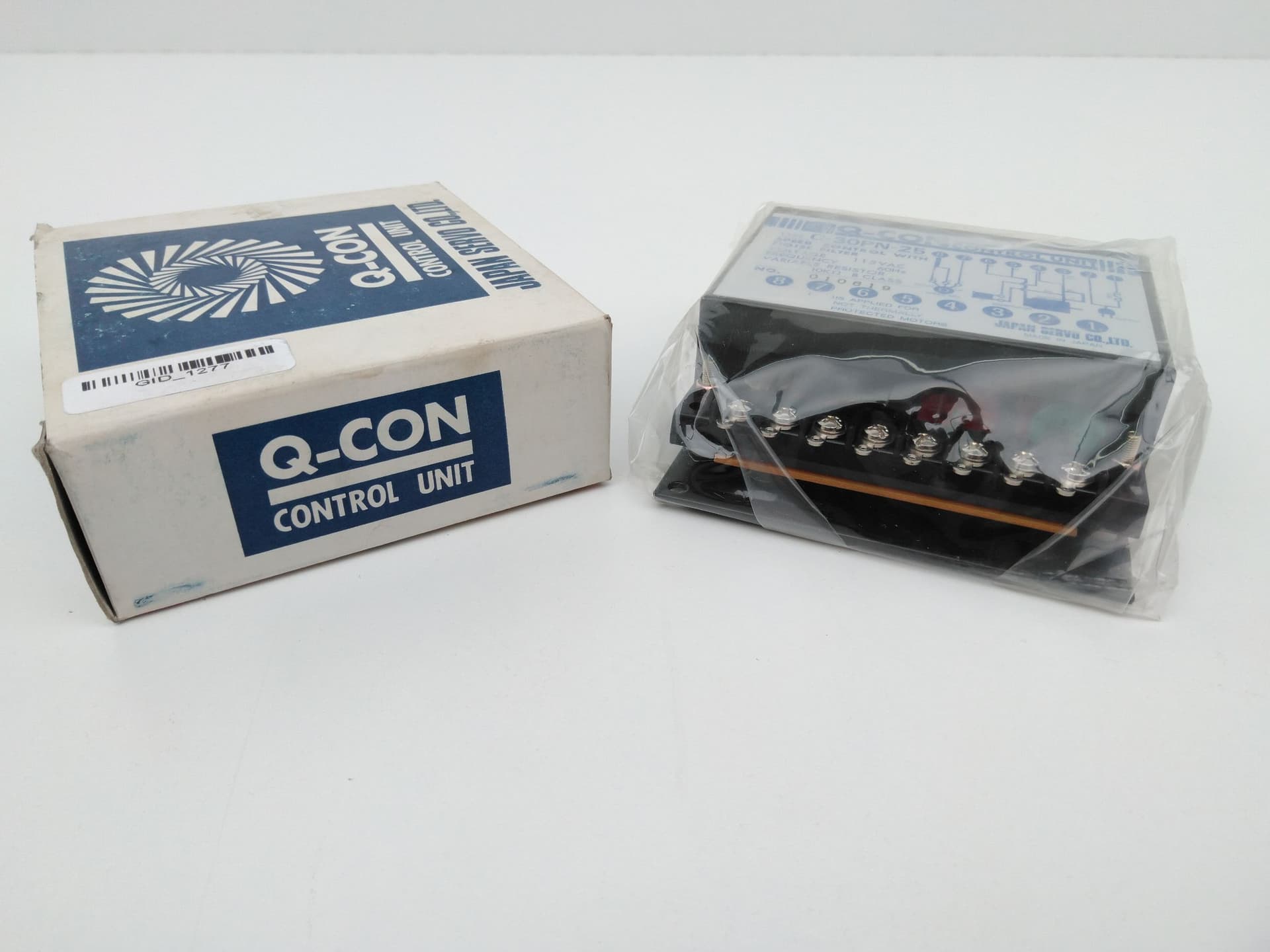 Japan Servo Co C-30PN-25 115VAC Q-Con Speed Control With Noise Filter
