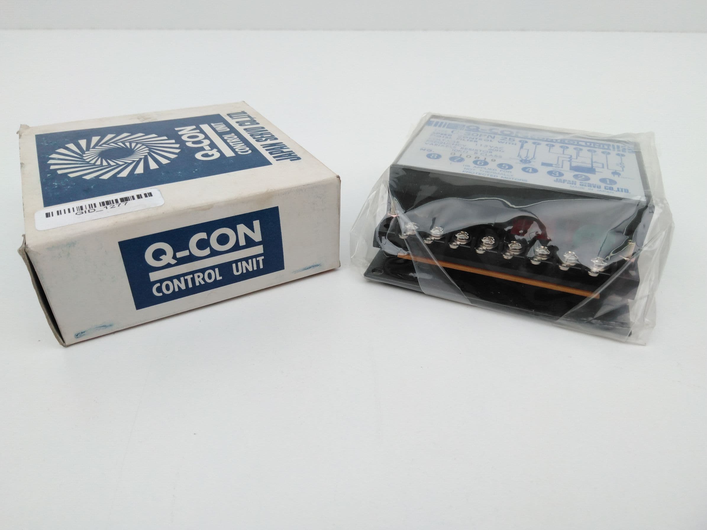 Japan Servo Co C-30PN-25 115VAC Q-Con Speed Control With Noise Filter