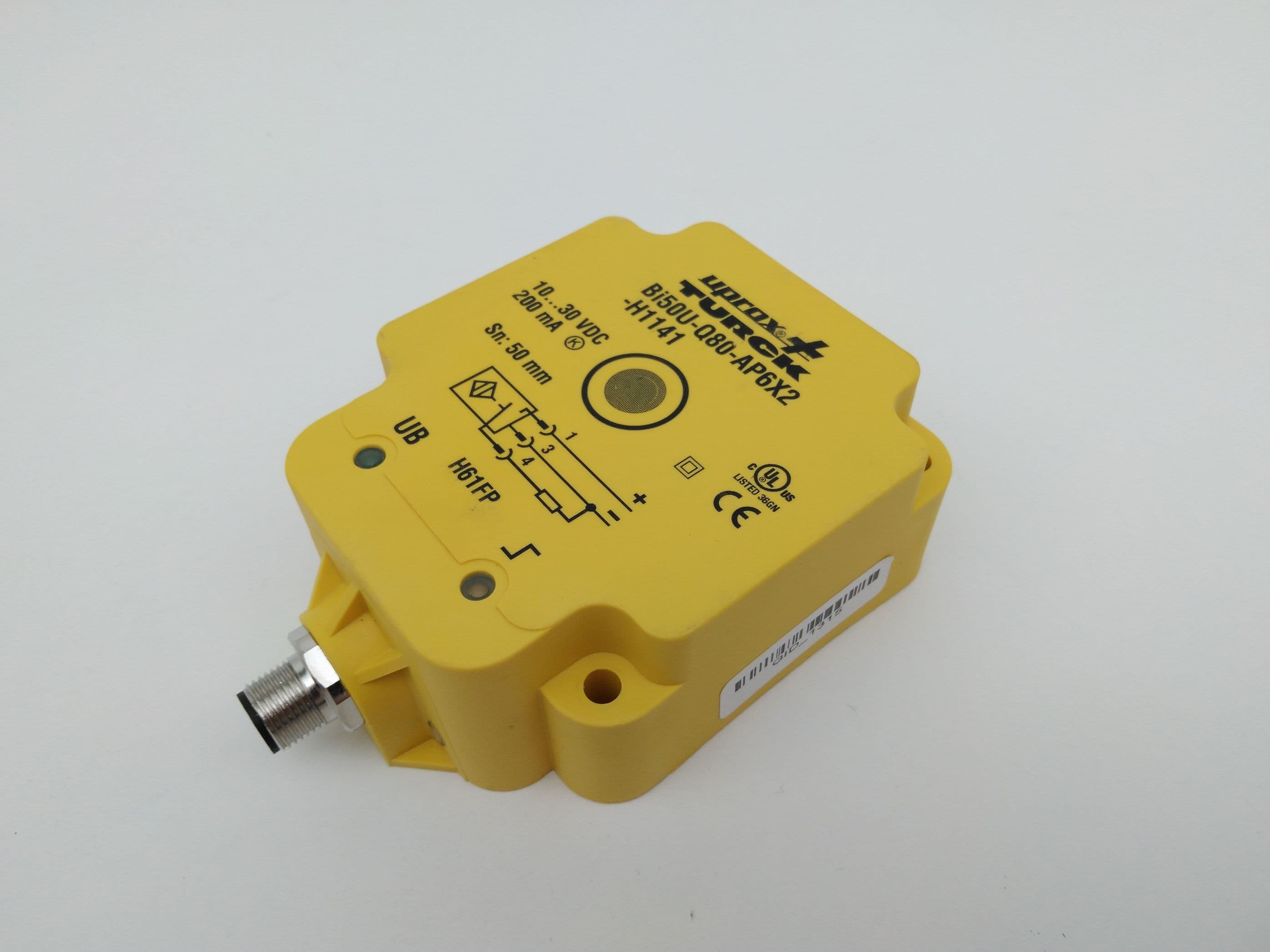 Turck BI50U-Q80-AP6X2-H1141 Inductive Sensor With Extended Switching Distance
