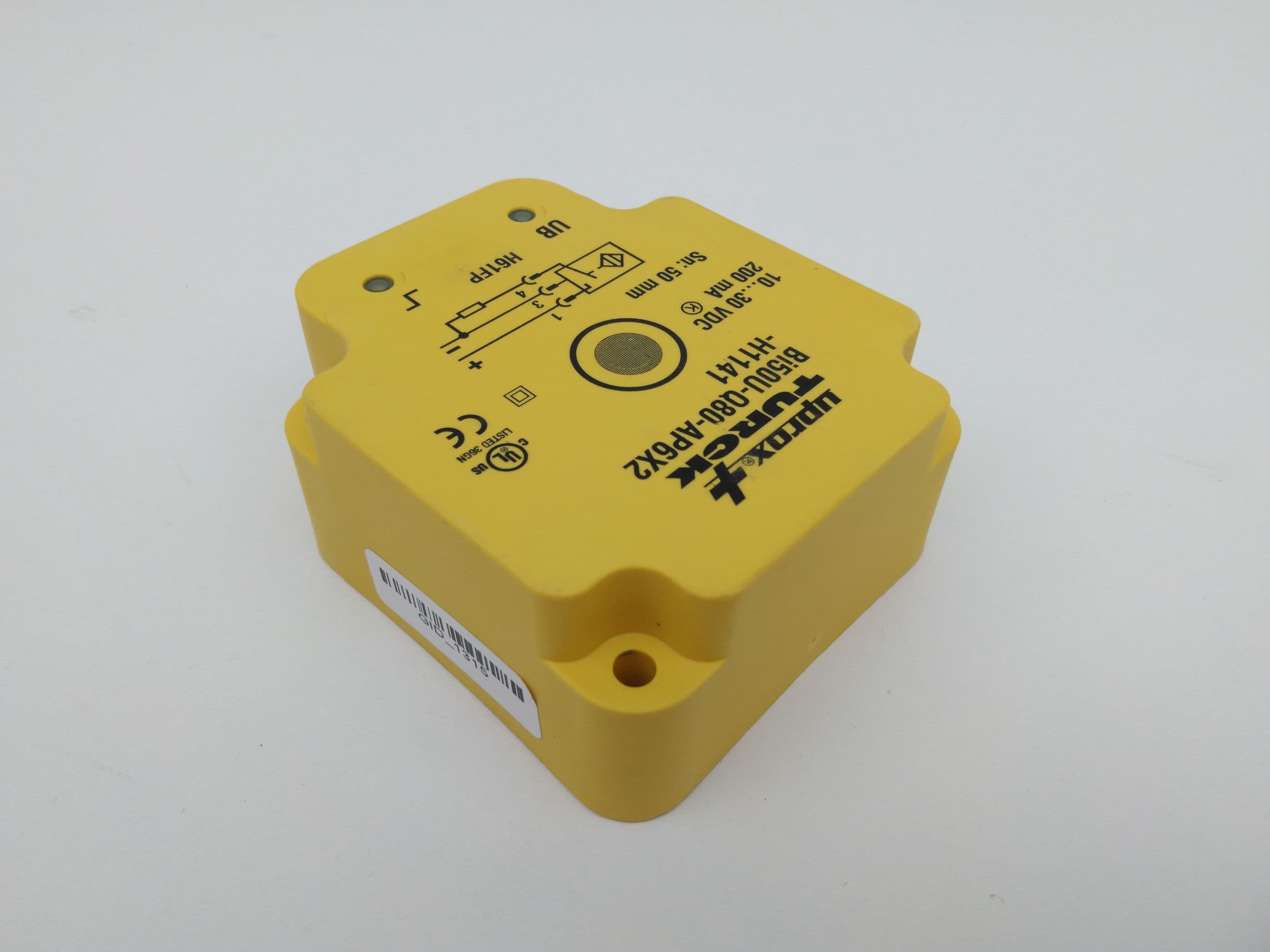 Turck BI50U-Q80-AP6X2-H1141 Inductive Sensor With Extended Switching Distance