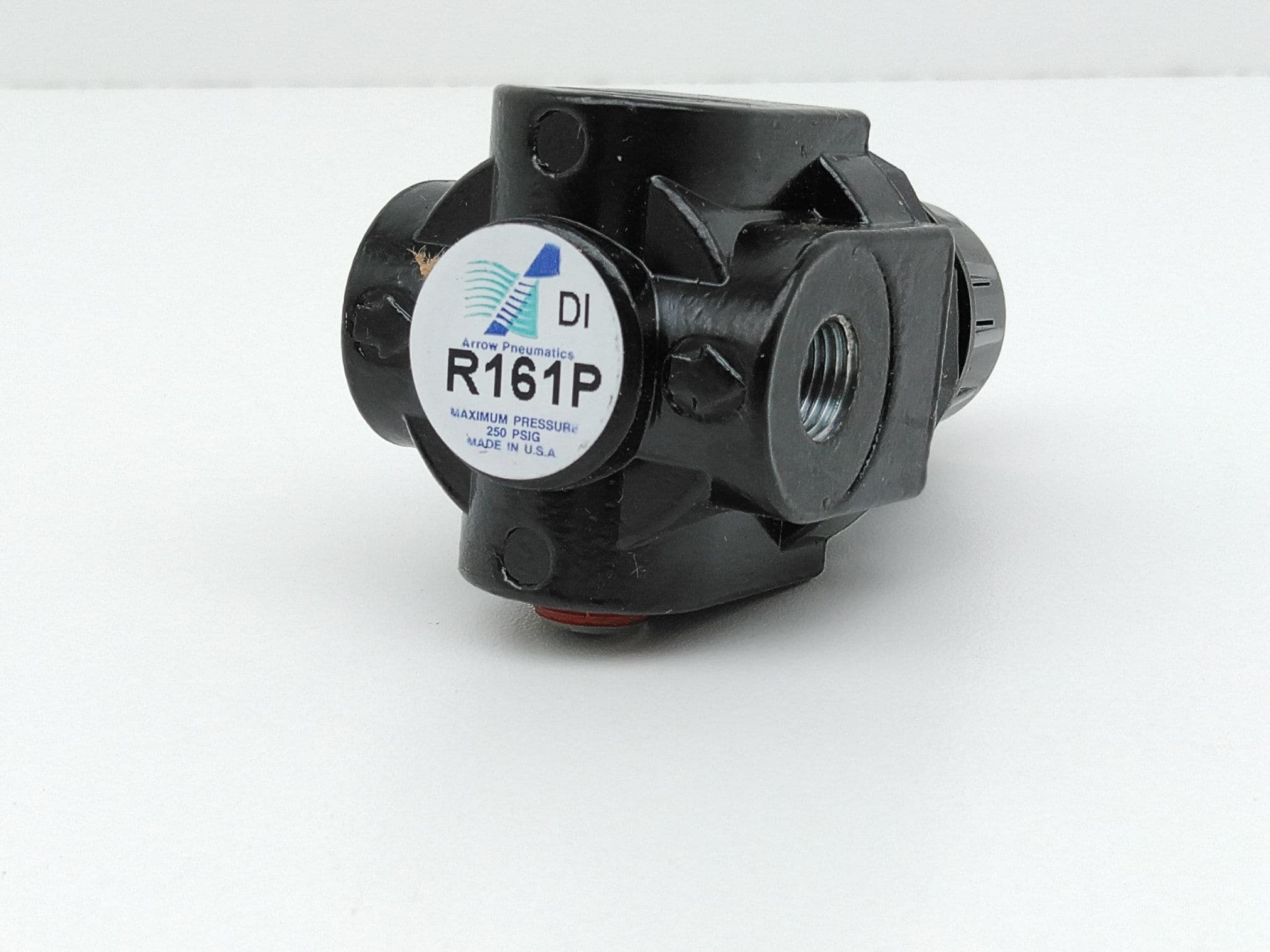 Arrow Pneumatics R161P 1/8 NPT 250 PSI Miniature Air Regulator