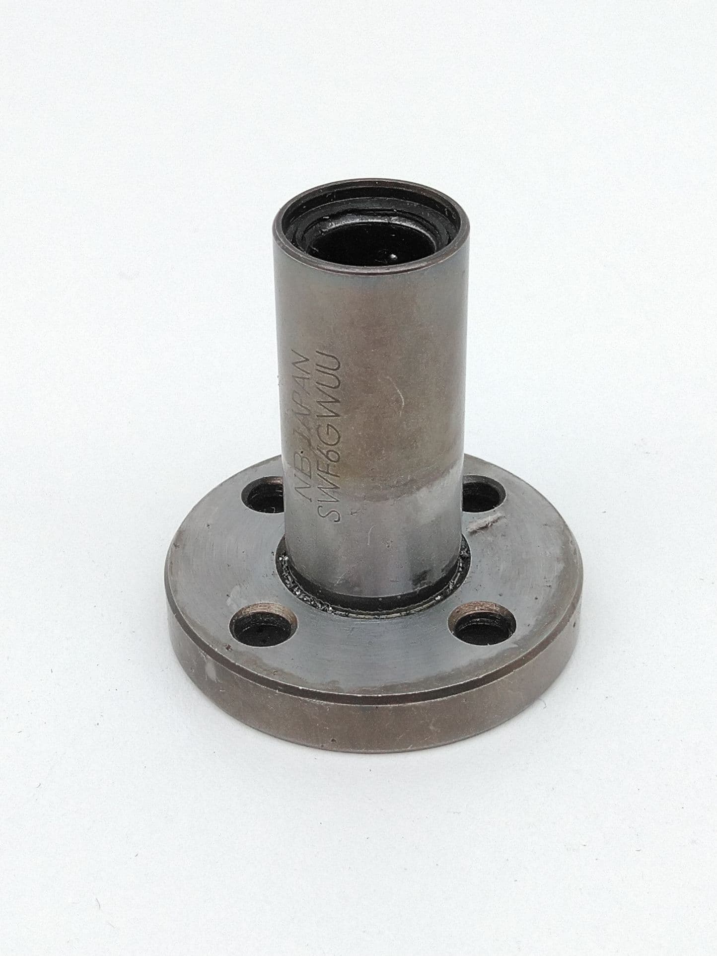 NB Corp SWF6GWUU 3/8" ID Round Flange Double-Wide Type Linear Bearing