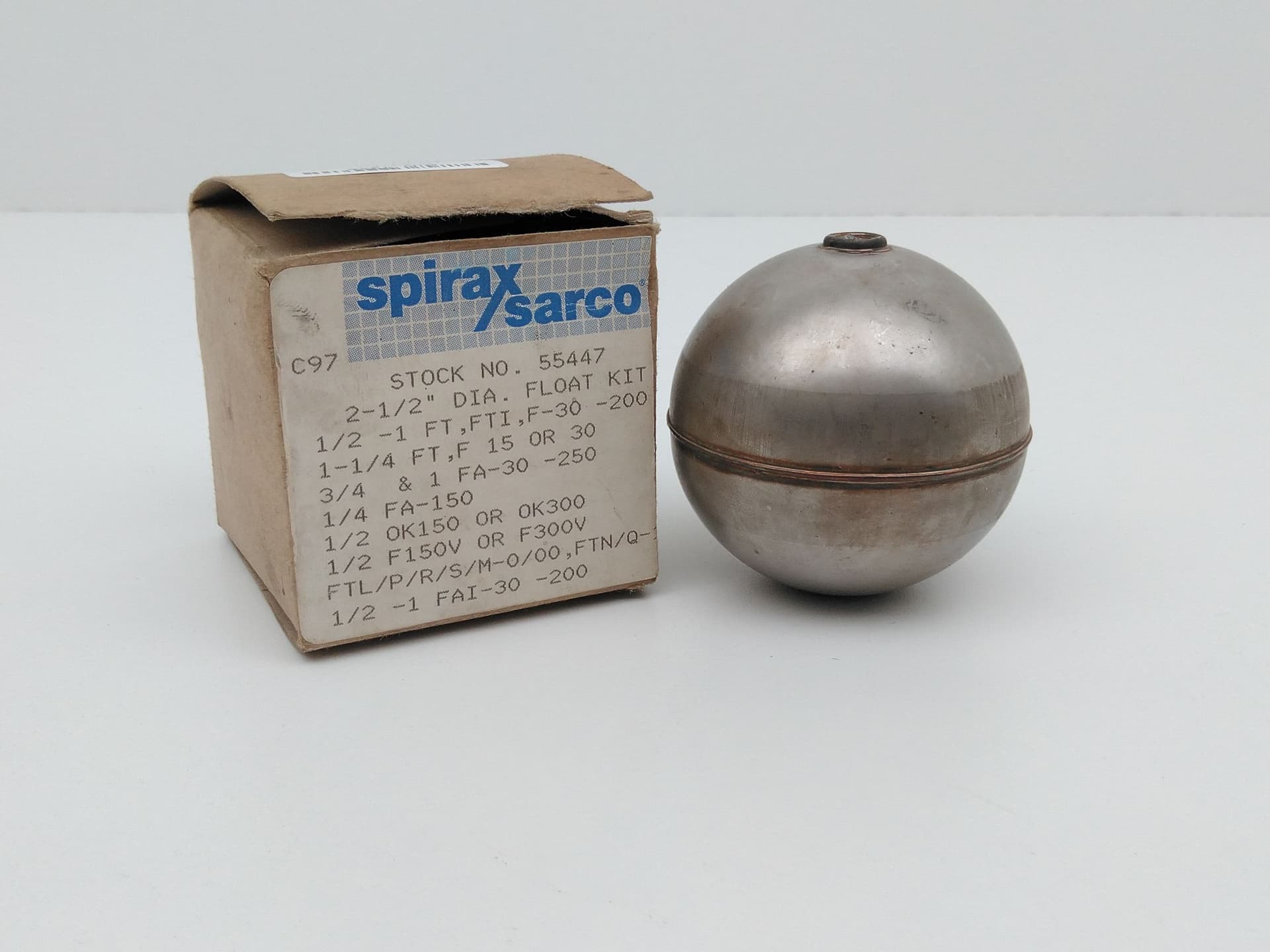 Spirax Sarco 55447 Float Kit