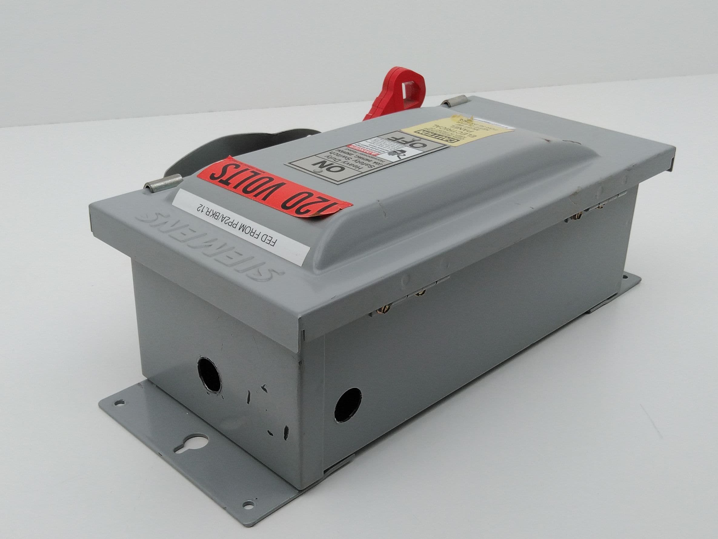 Siemens HF321J Heavy Duty Fused Disconnect Safely Switch, Type VBll, 240V, 30A