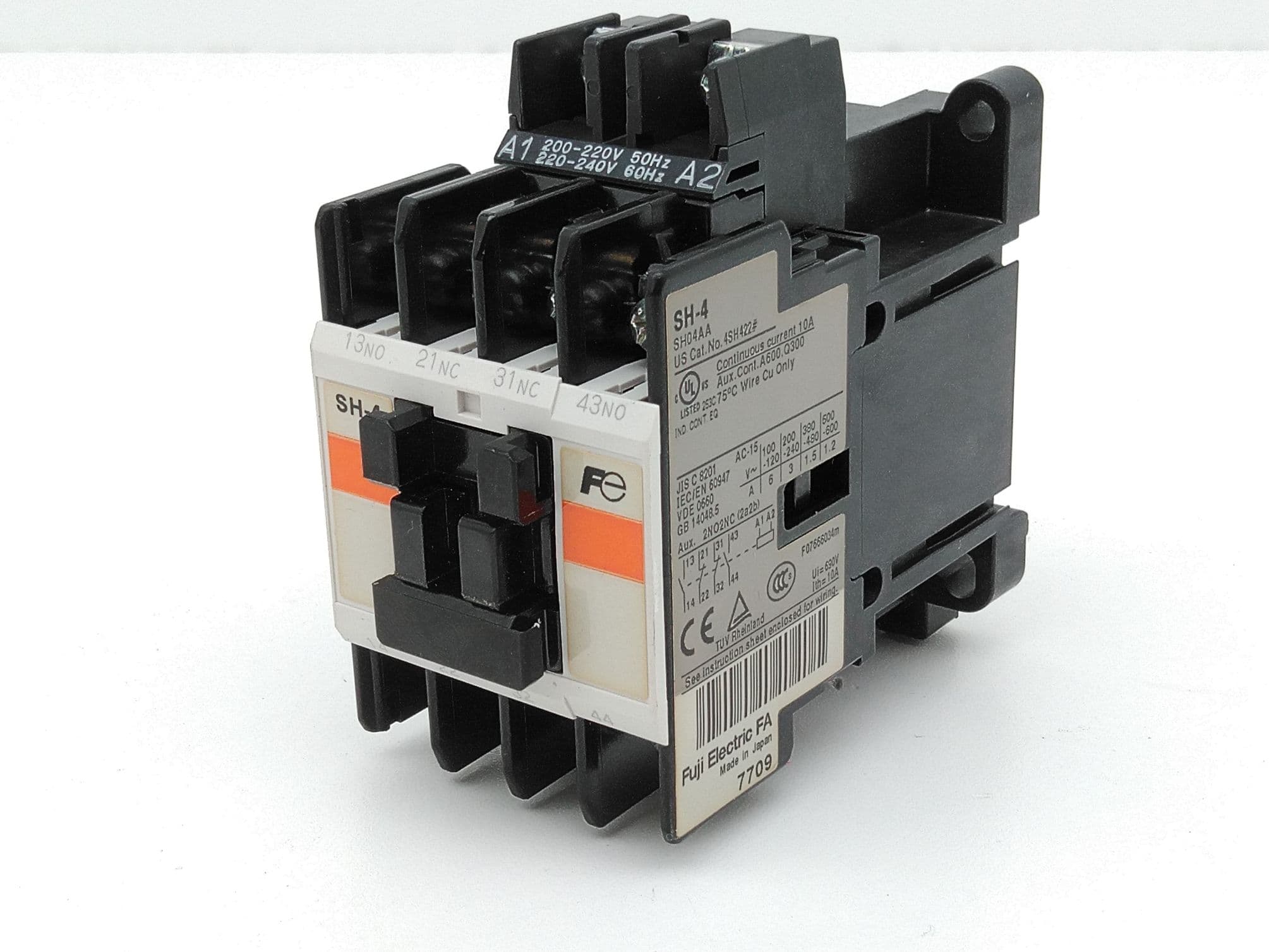 Fuji Electric SH-4 SH04AA Contactor 10Amp