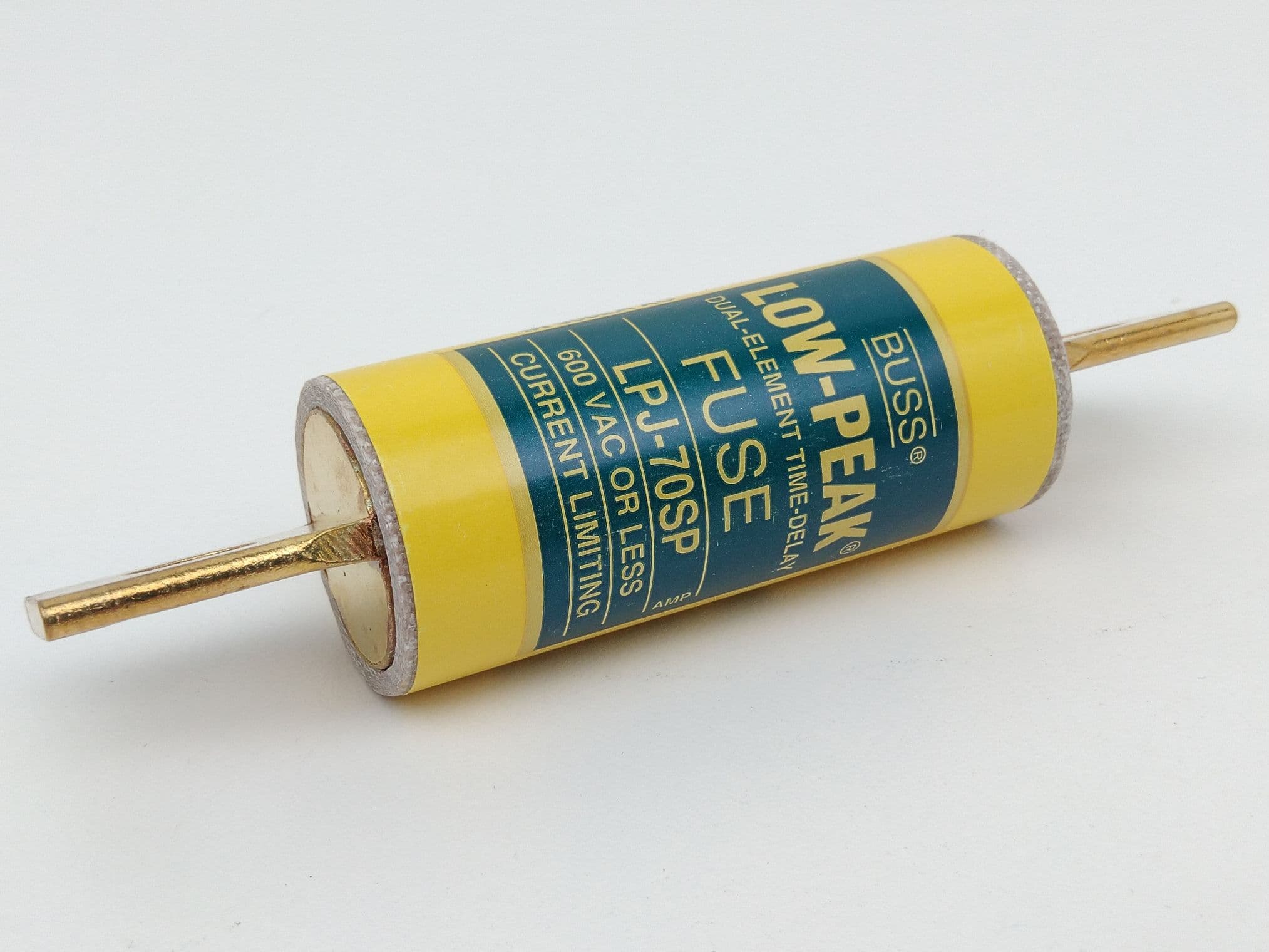 Bussmann LPJ-70SP 600V 70A Low-PEAK Time Delay Class J Duel Element Fuse