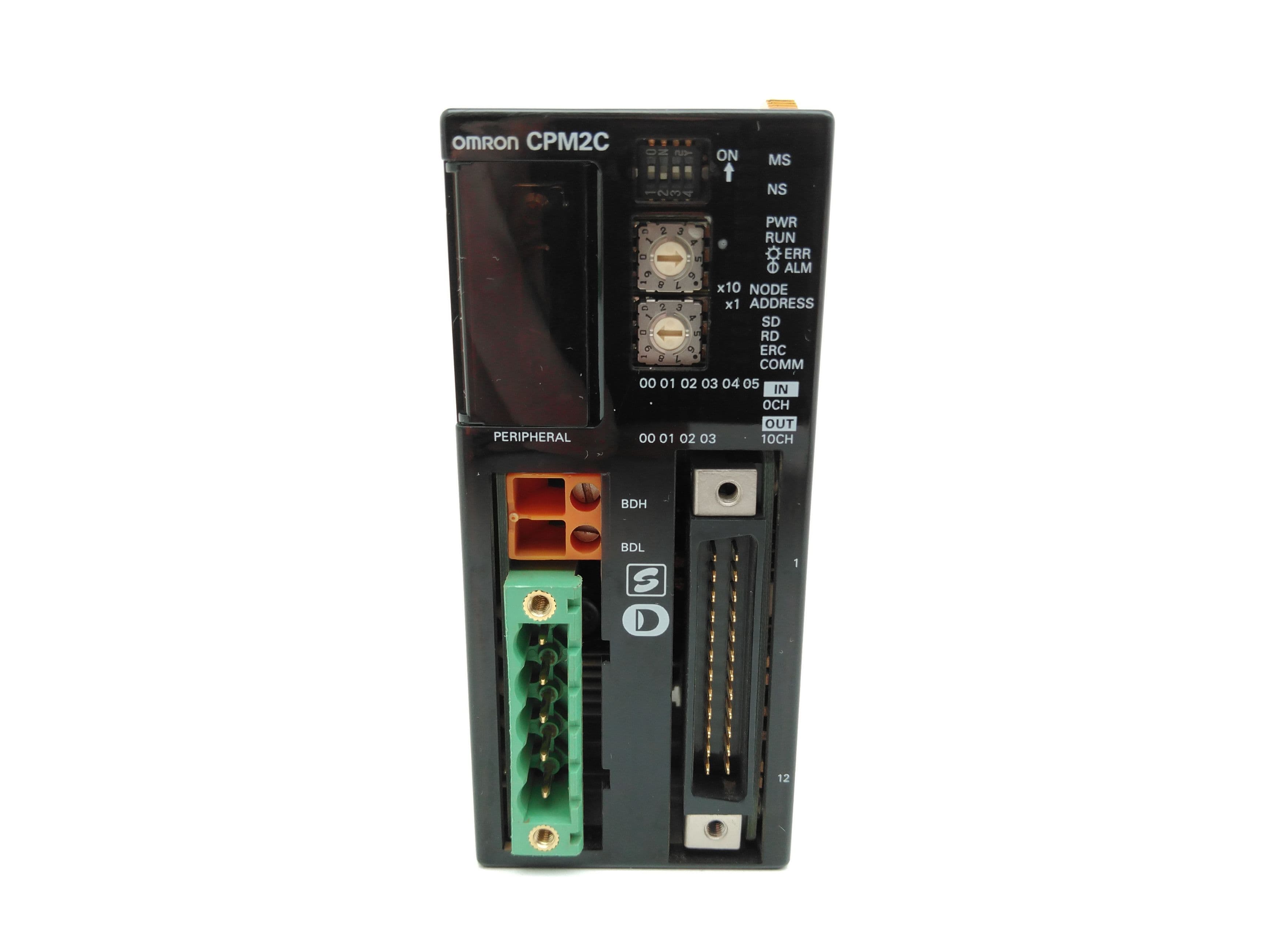 Omron CPM2C-S110C-DRT Programmable Controller, 10 I/O Points, DeviceNet