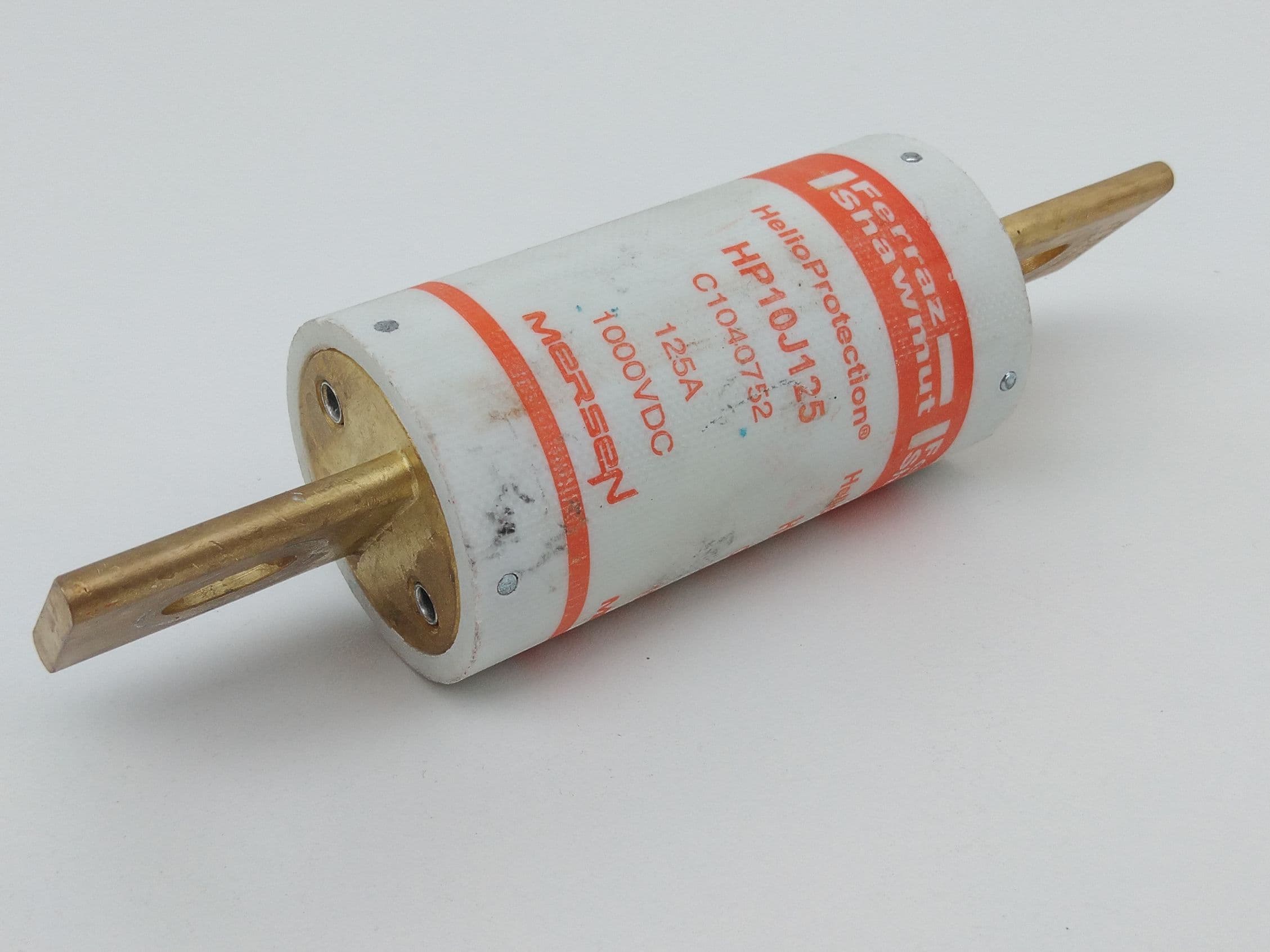 Mersen Ferraz Shawmut HP10J125 HelioProtection 125A 1000V Photovoltaic Fuse