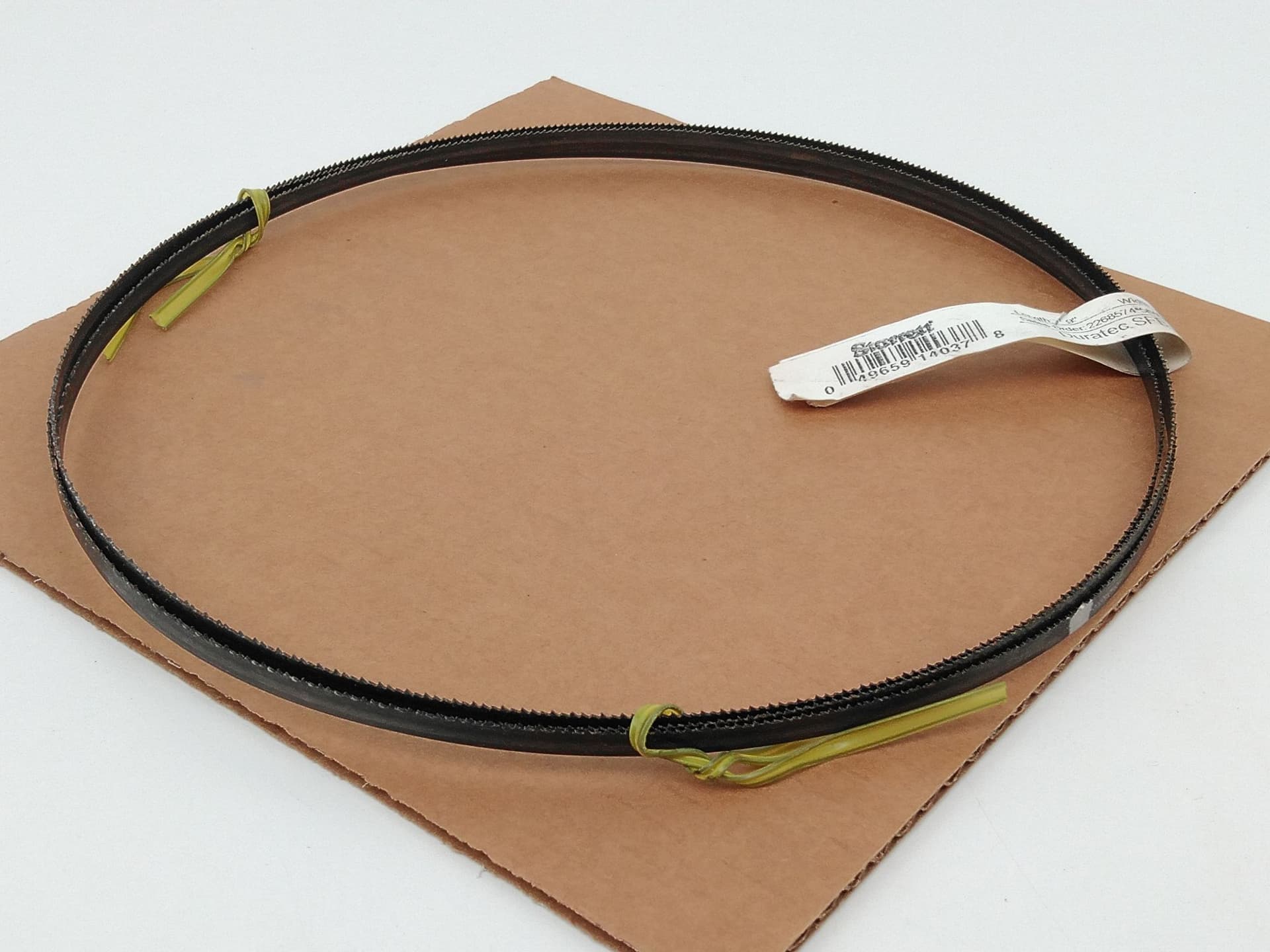 Starrett 7.9 ft L 1/4" W 14 TPI 0.025" Thick Flex-Back Band Saw Blades