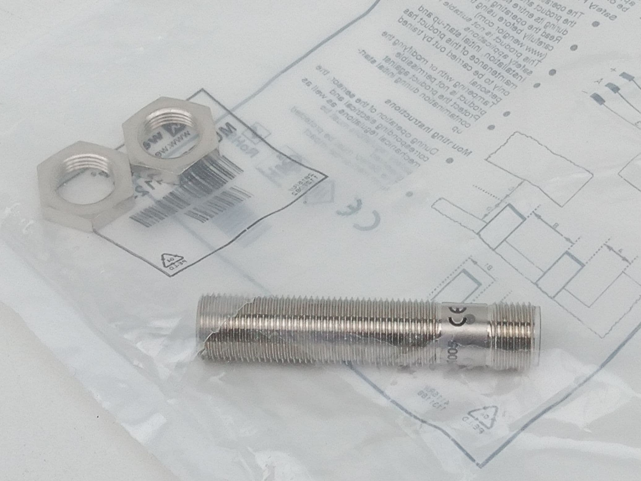 Wenglor I12H005 Inductive Sensor With Increased Switching Distance