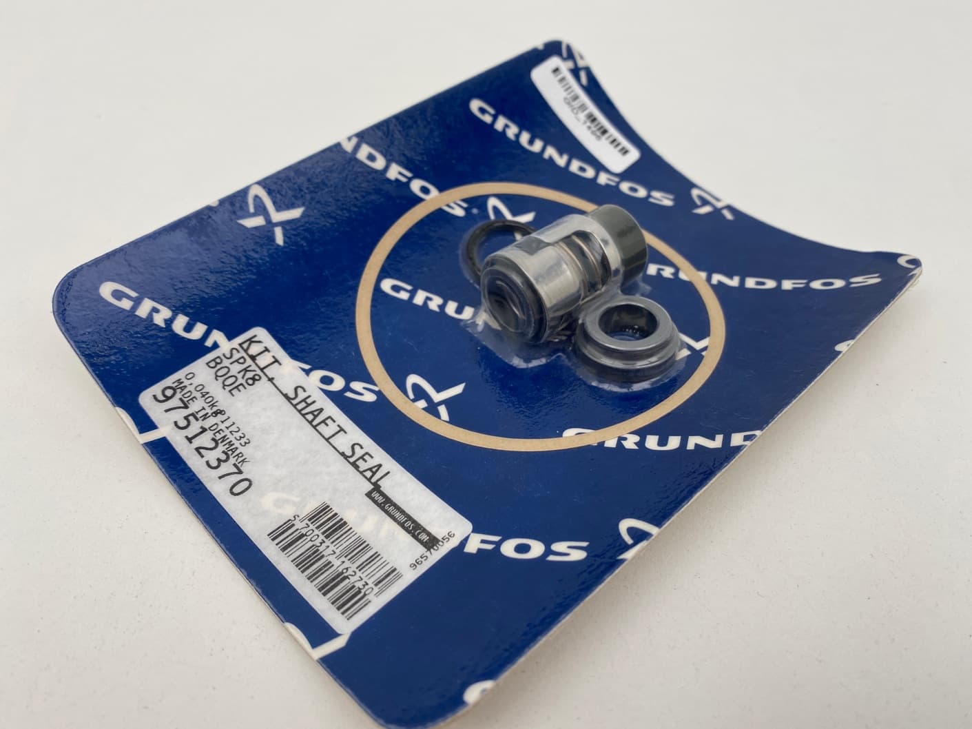 Grundfos 97512370, SPK8,BQQE Shaft Seal Kit, SPK Series