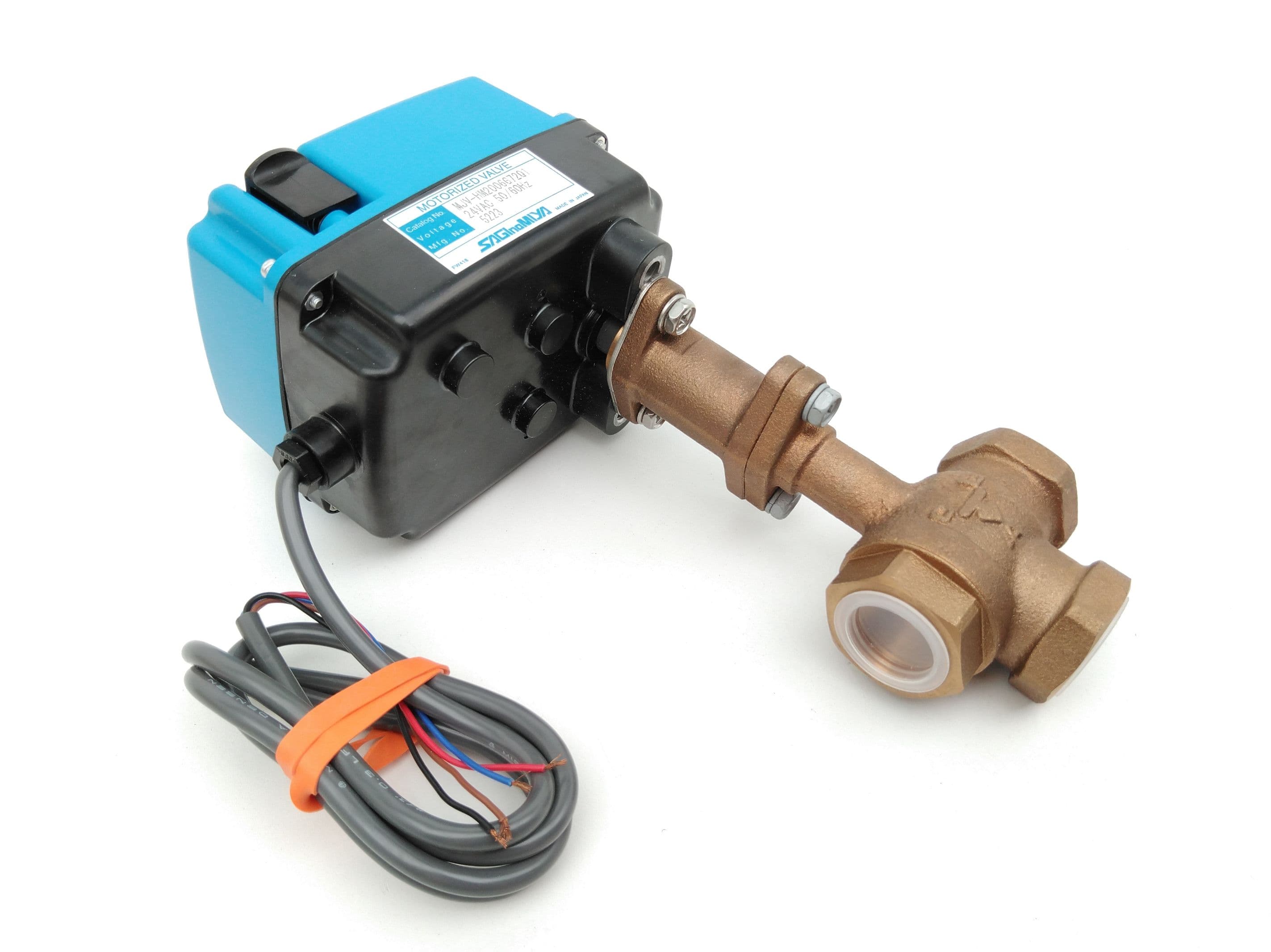 Saginomiya MJV-HM2006G&2Q1 Proportional Control Valve 3/4" FPT, Brass