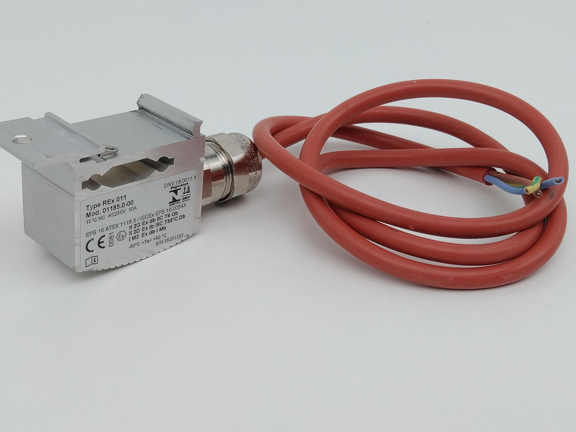 Stego 01185.0-00 Thermostat Type REx 011, 250V 10A